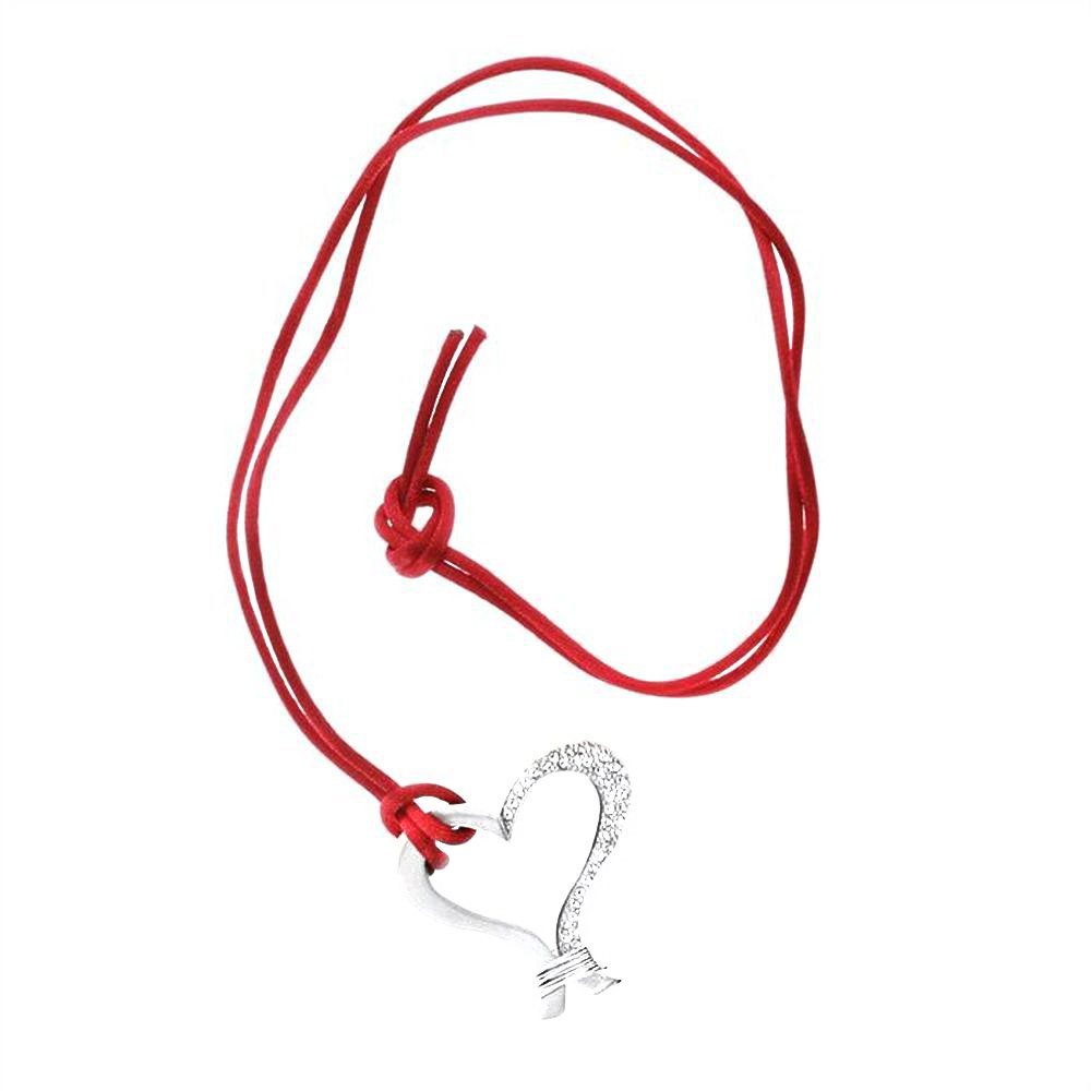 Breil Ювелірні виробиset Halskette mit funkelnden Steinen in Herzform