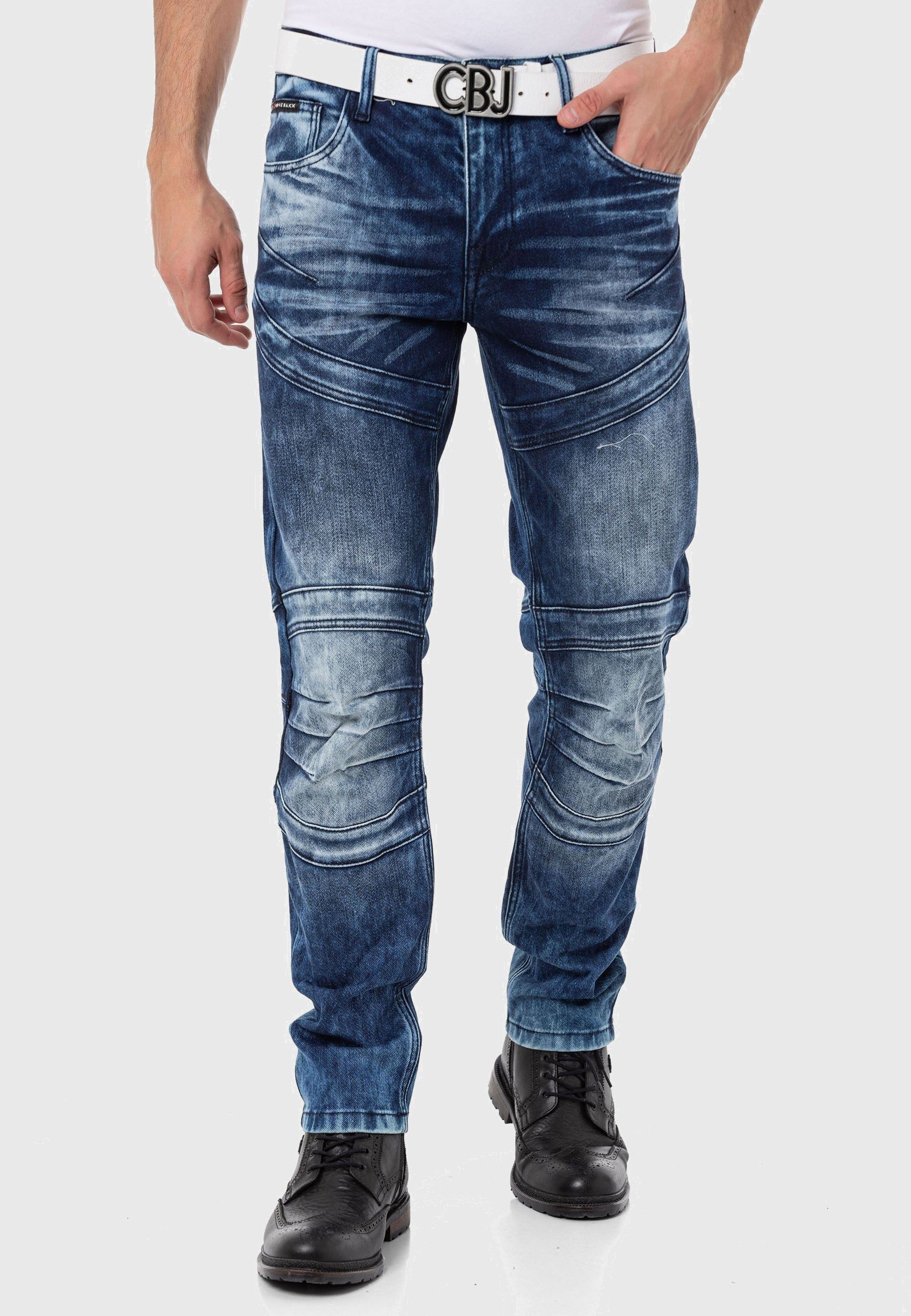 Cipo & Baxx 5-Pocket-Jeans Jeans mit stylischer Waschung günstig online kaufen