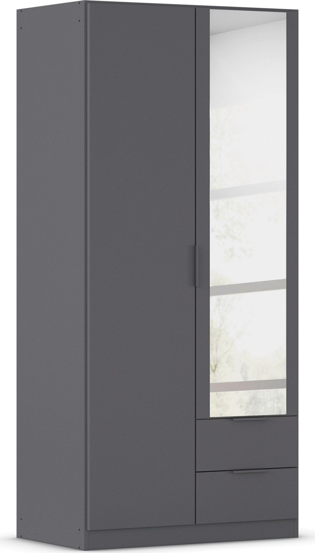 rauch Kleiderschrank Drehtürenschrank Schrank Garderobe Ankleide Schlafzimmer LAGOA (3 verschiedene Ausstattungen BASIC/CLASSIC/PREMIUM (inkl. SOFT-CLOSE) geräumige Schubladen, 3 Breiten, optional mit Aufsatz MADE IN GERMANY