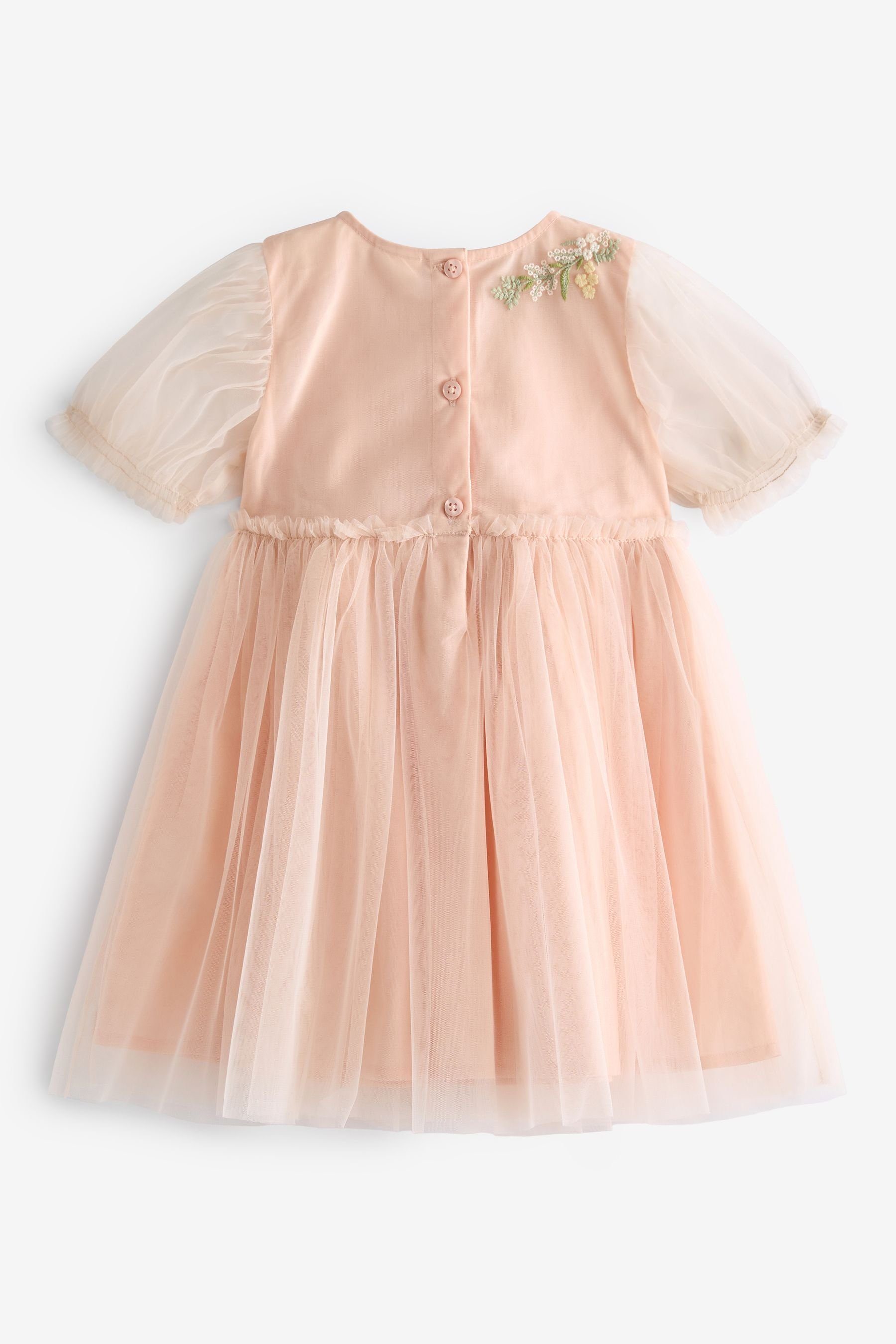 Next Partykleid Besticktes Kleid aus Netzstoff günstig online kaufen