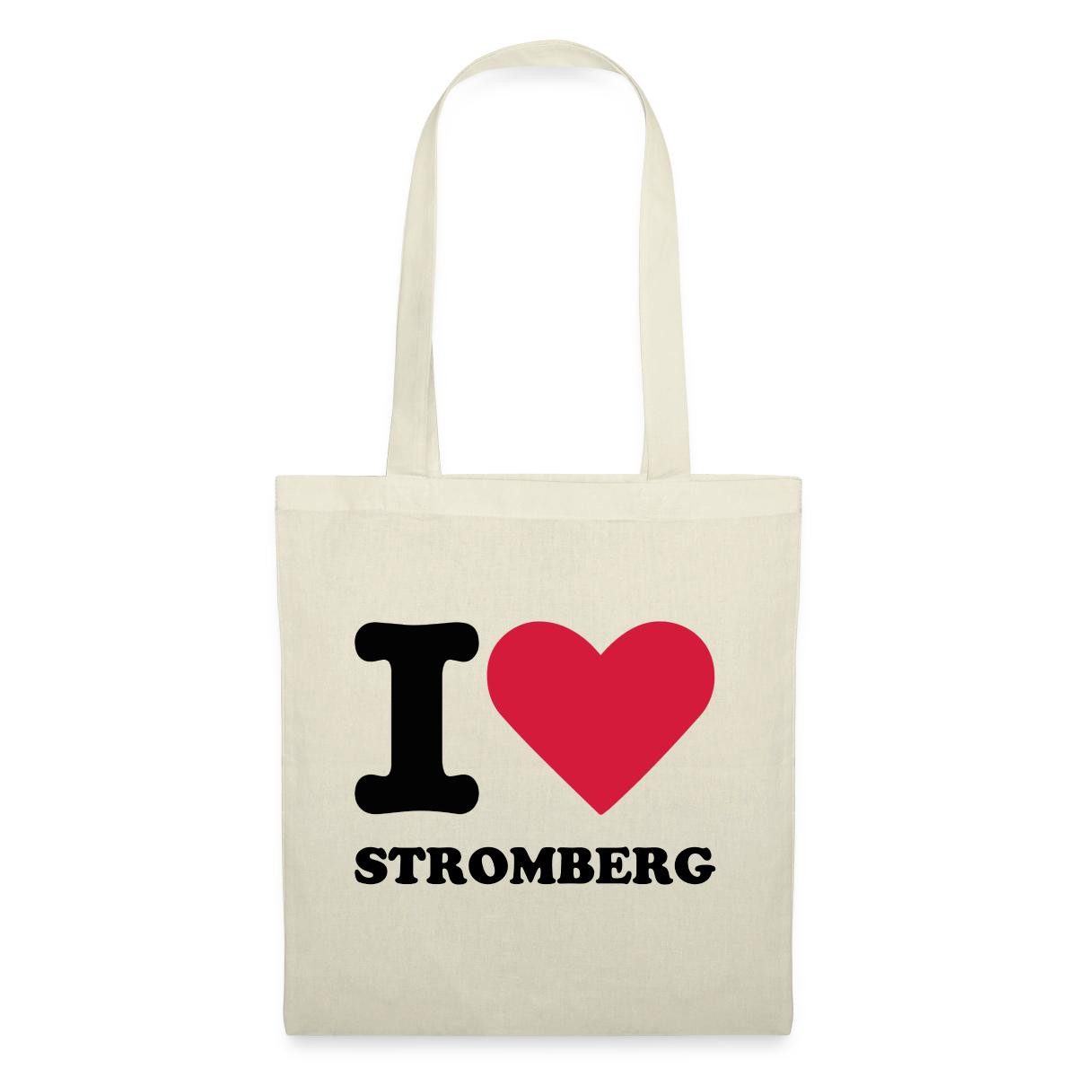 Henkeltasche Stromberg Fanartikel I Love Stromberg Stoffbeutel