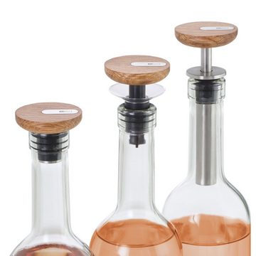 AdHoc Flaschenverschluss Wein Vakuumpumpe CasQ, (1-tlg), entzieht der Flasche den Sauerstoff