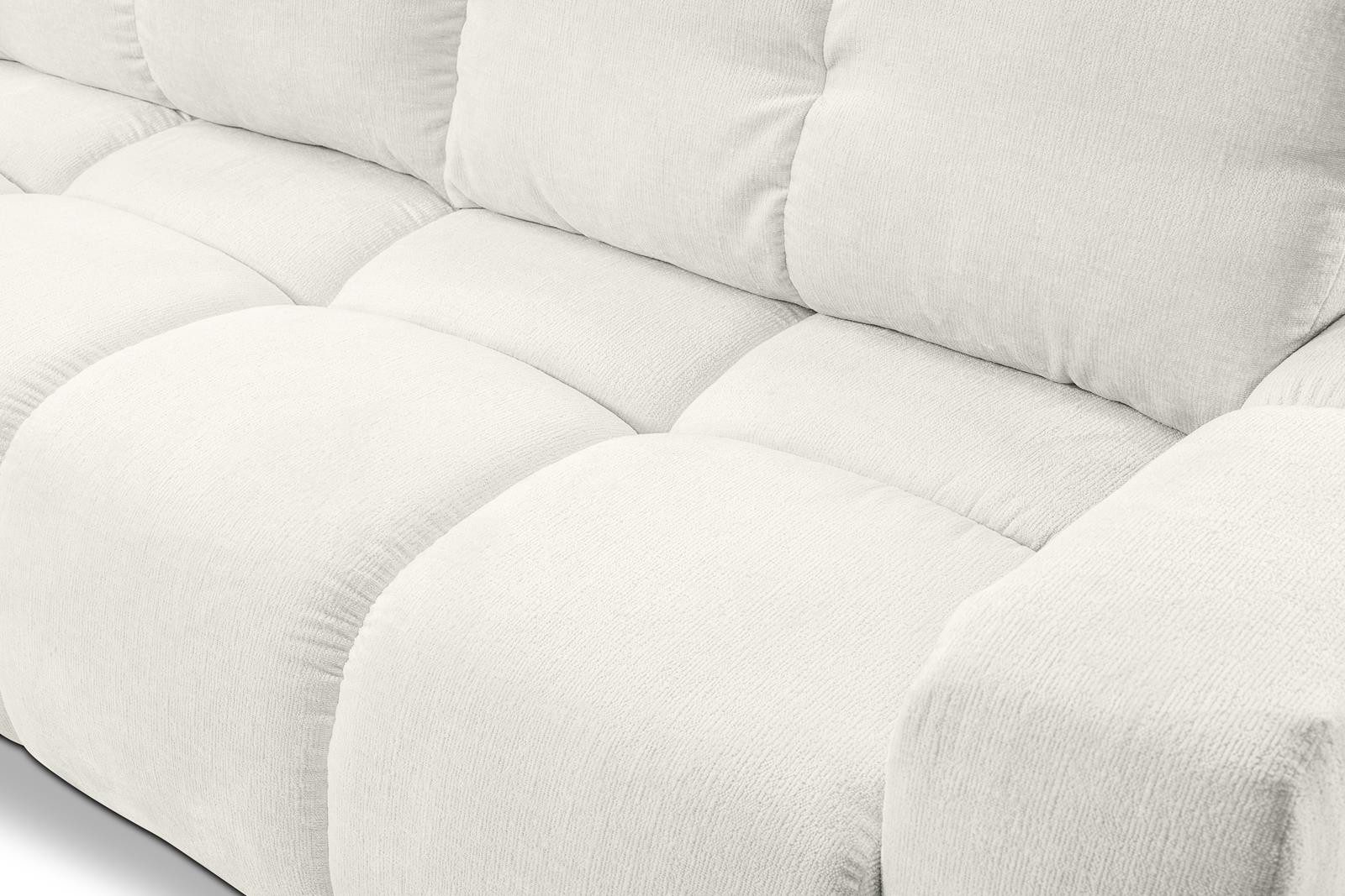 Compleo Schlafsofa bubble, Breite: 259 cm, Elegant design, Designersofa MOSSA