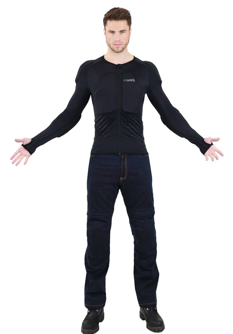 NERVE Motorradjacke Armorgel Men
