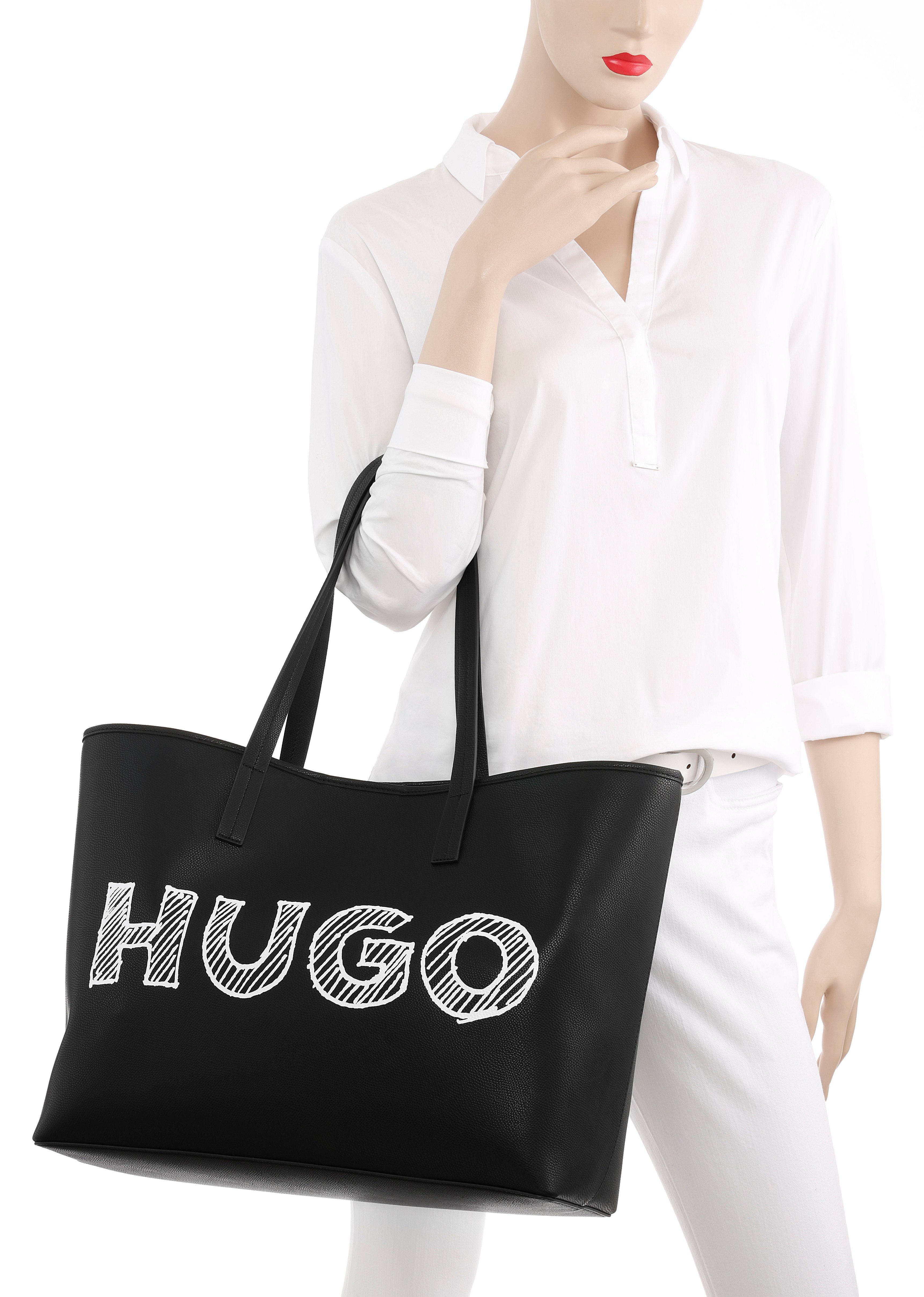 HUGO mit Reißverschluss-Tasche Chris herausnehmbarer Shopper mit Shopper-G, herausnehmarer Reißverschluss-Tasche,