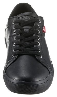 Levi's® WOODWARD Sneaker mit Ziernähten, Freizeitschuh, Halbschuh, Schnürschuh