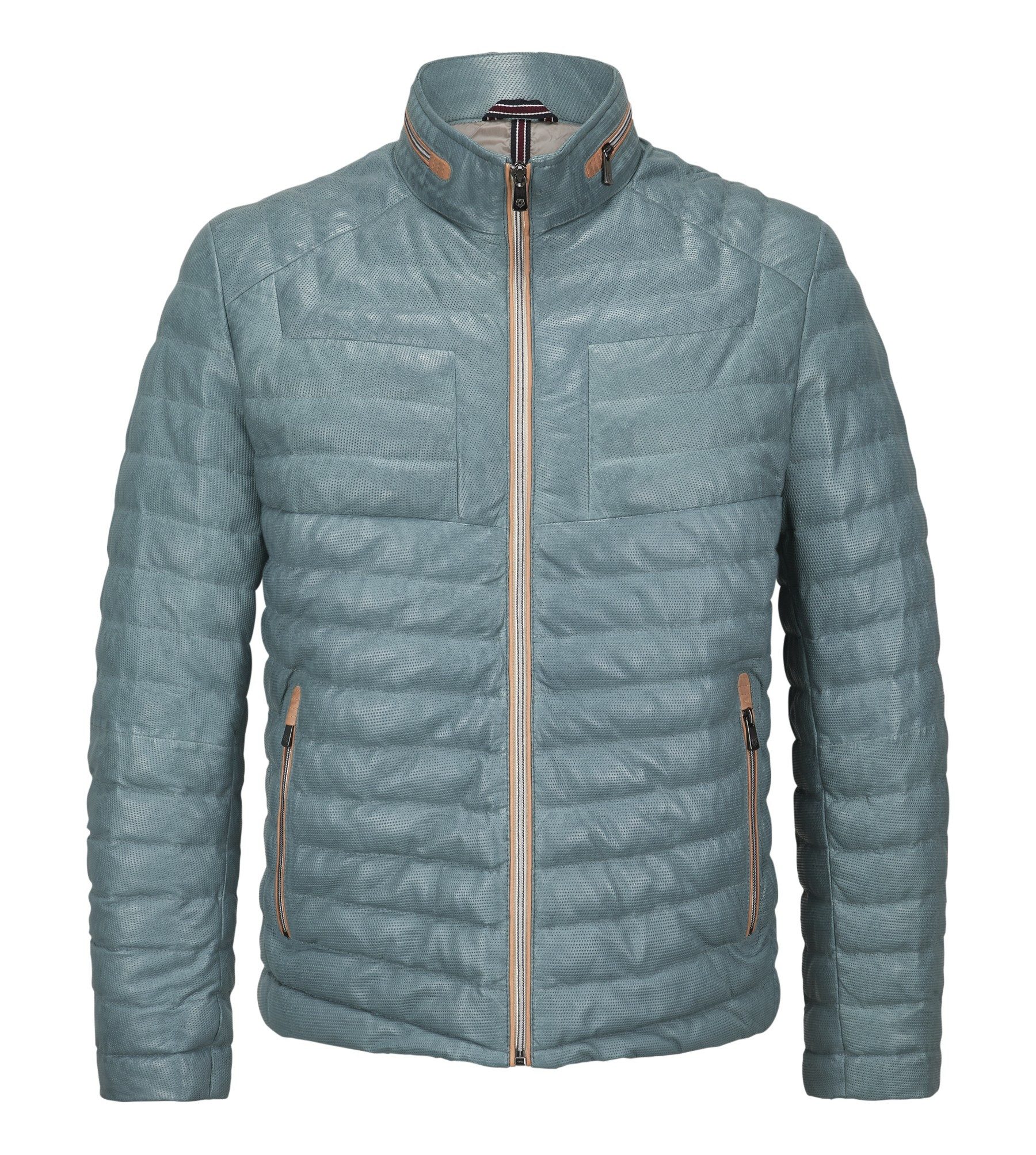 Milestone Lederjacke MSMalik aus perforiertem Lammleder mit leichter Isolierung