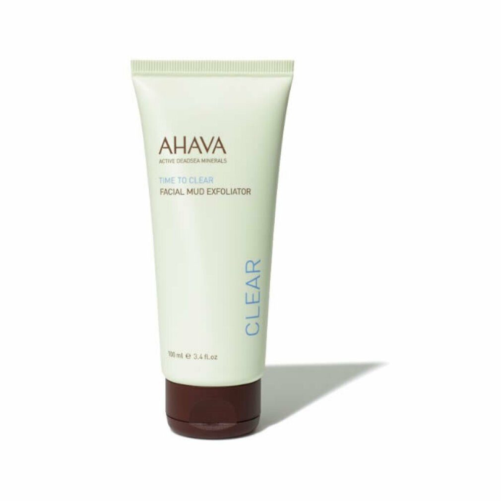 Exfoliator, Time Clear Facial AHAVA Mud To Gesichts-Reinigungsschaum Unisex