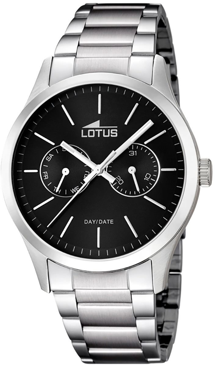Quarzuhr Lotus Herren Uhr Elegant L15954/3 Stahl