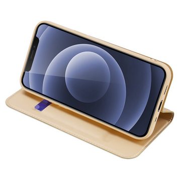 Dux Ducis Handyhülle Buch Tasche "Dux Ducis" kompatibel mit iPhone 14 6,7 Zoll, Kunstleder Schutzhülle Handy Wallet Case Cover mit Kartenfächern