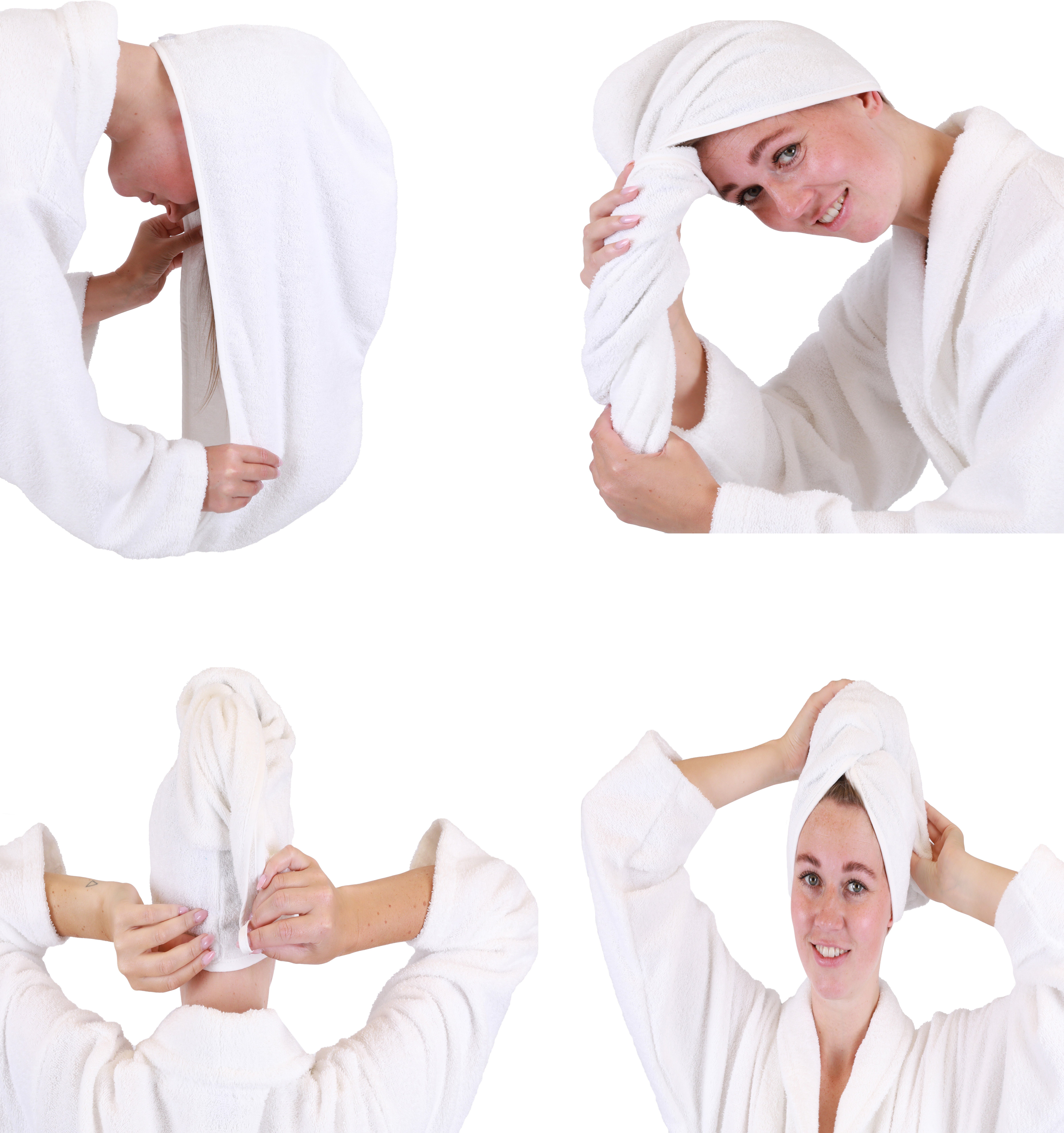 Betz Turban-Handtuch mit Knopf BERLIN Kopfhandtuch günstig online kaufen