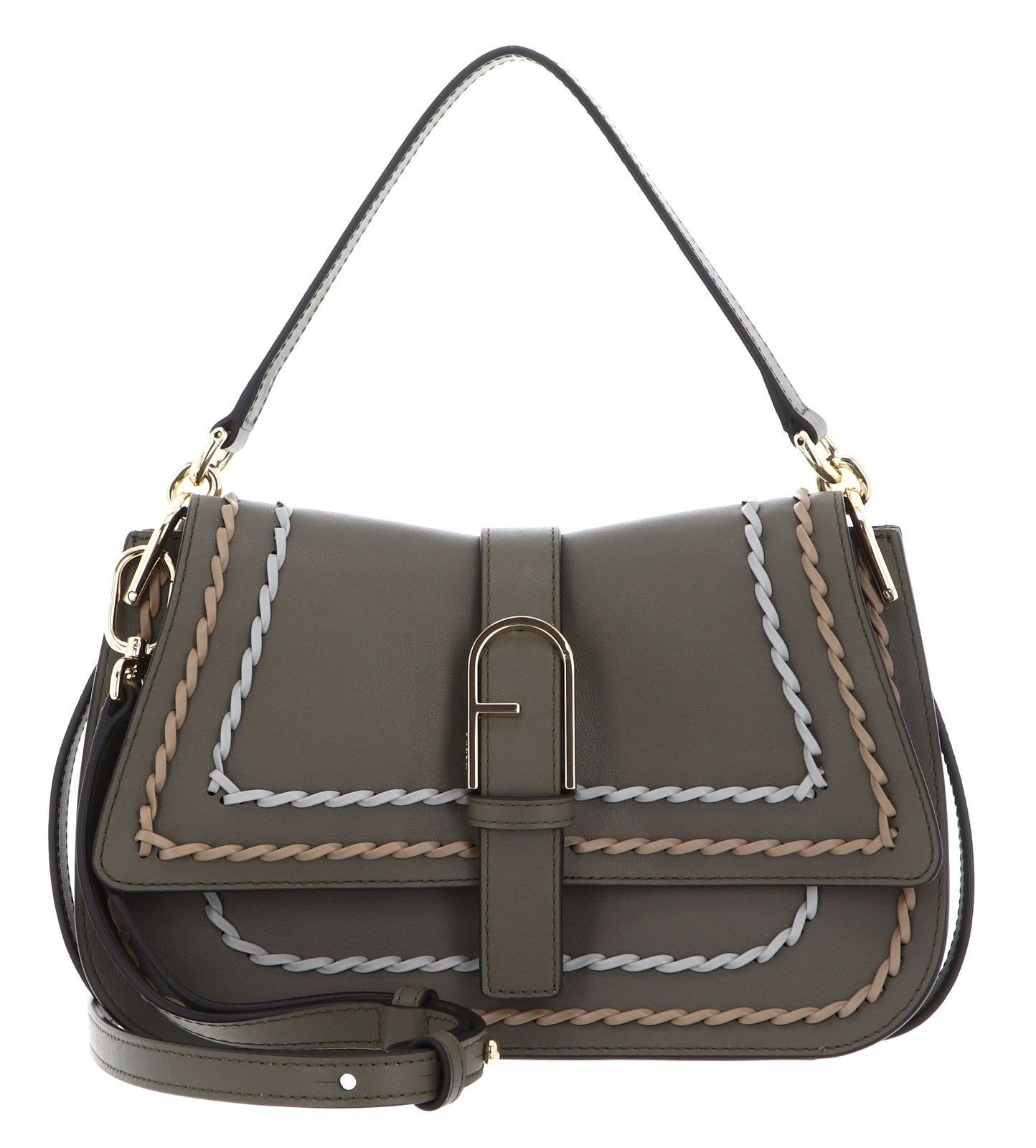 Schultertasche Top Handle