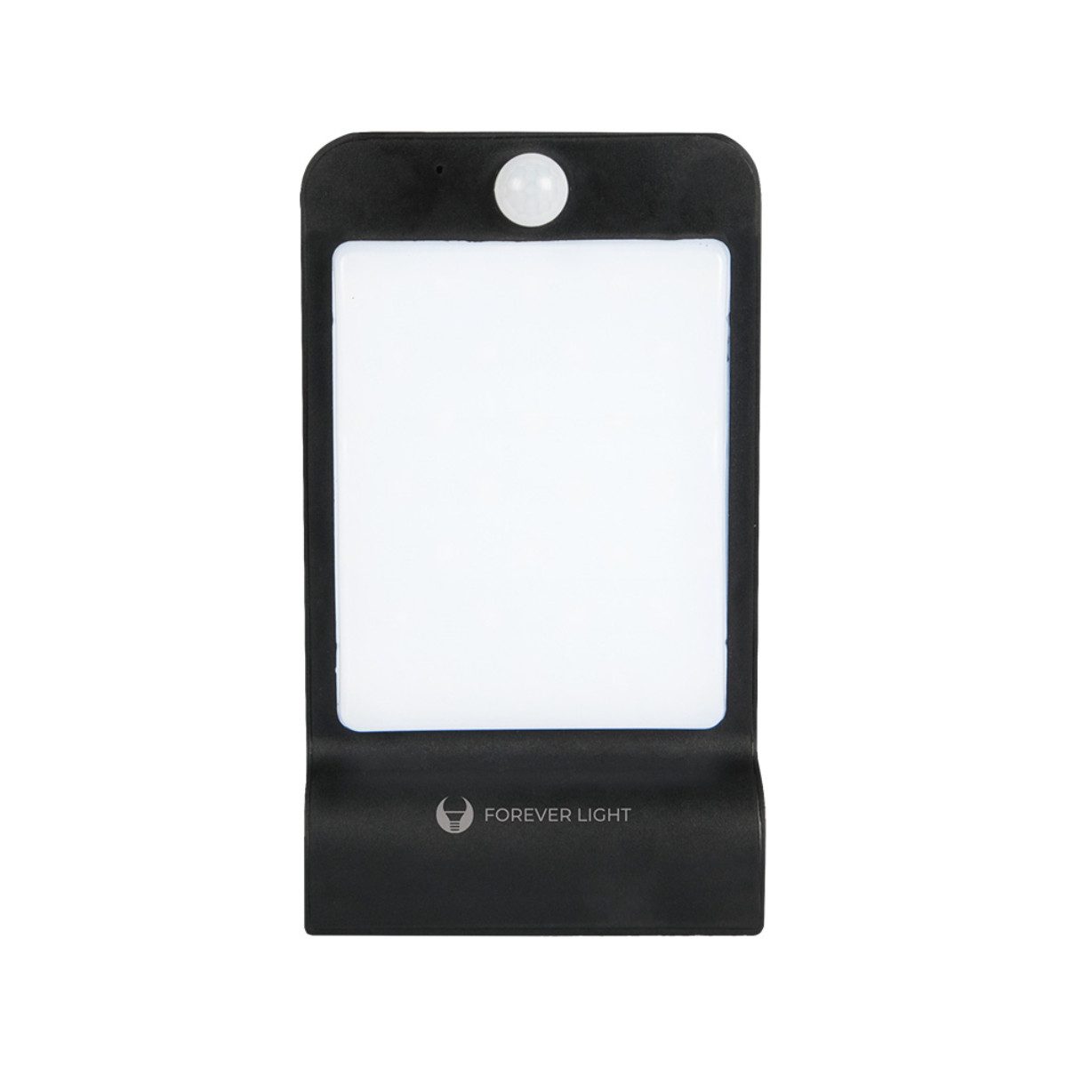 Forever Light LED Solarleuchte Forever Light Solarleuchte FLS-11 mit PIR, 250 lm, 5 W, LED fest integriert, Neutralweiß, Bewegungsmelder, Dämmerungssensor, Solarbetrieb