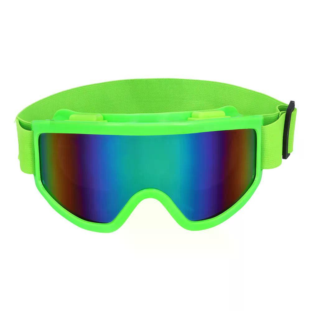 Boland Kostüm Party Ski-Brille Neon UV oder schwarz Spiegelglas Après Ski Party, Neonvarianten mit UV-Effekt für Schwarzlicht und Neon-Partys