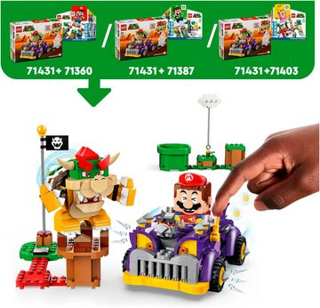 LEGO® Konstruktionsspielsteine Bowsers Monsterkarre – Erweiterungsset (71431), LEGO Super Mario, (458 St), Made in Europe