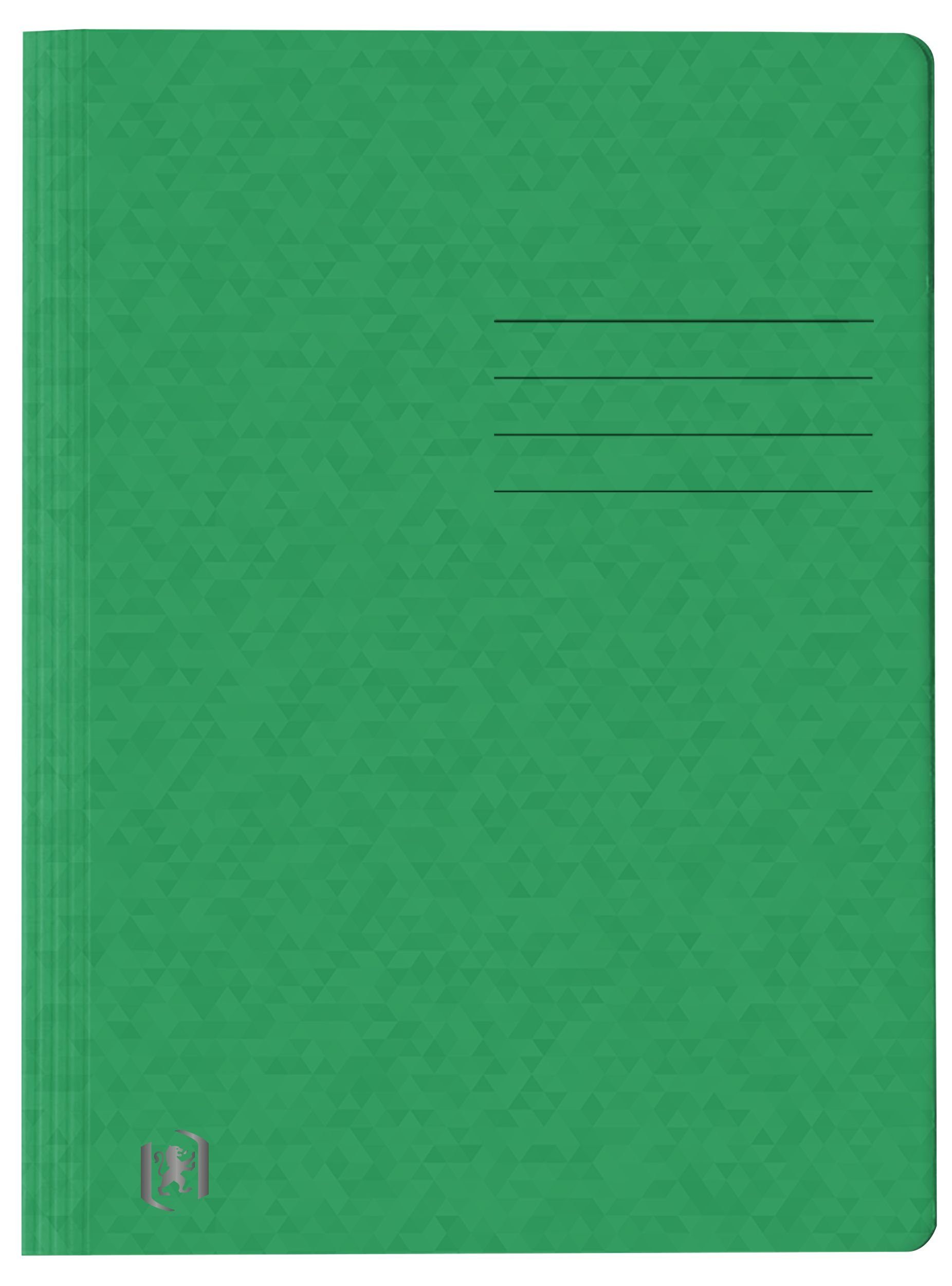 OXFORD Hefter Oxford Schnellhefter Top File+, DIN A4, grün