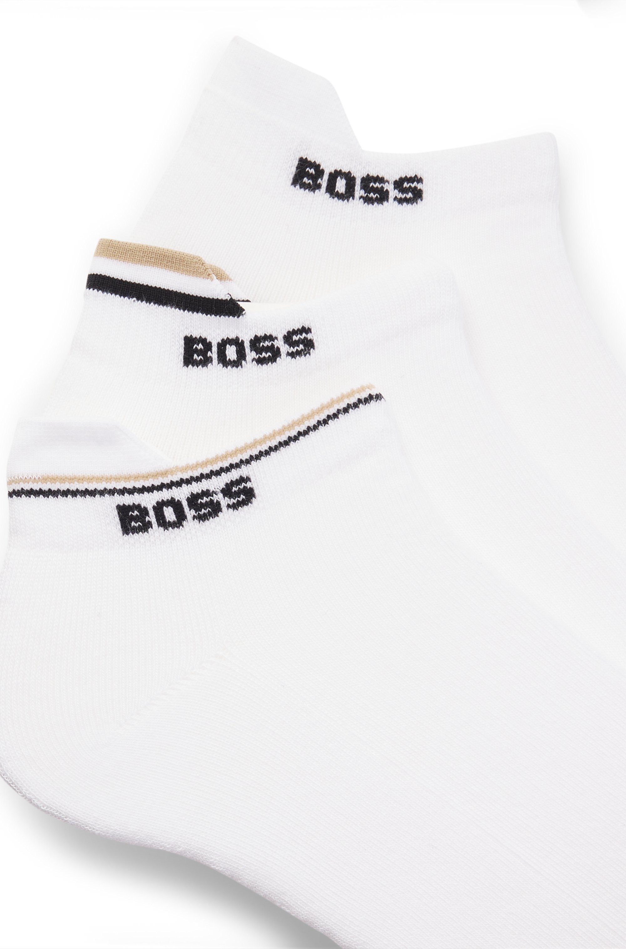 BOSS Sneakersocken 3P AS Iconic CC (3-Paar)