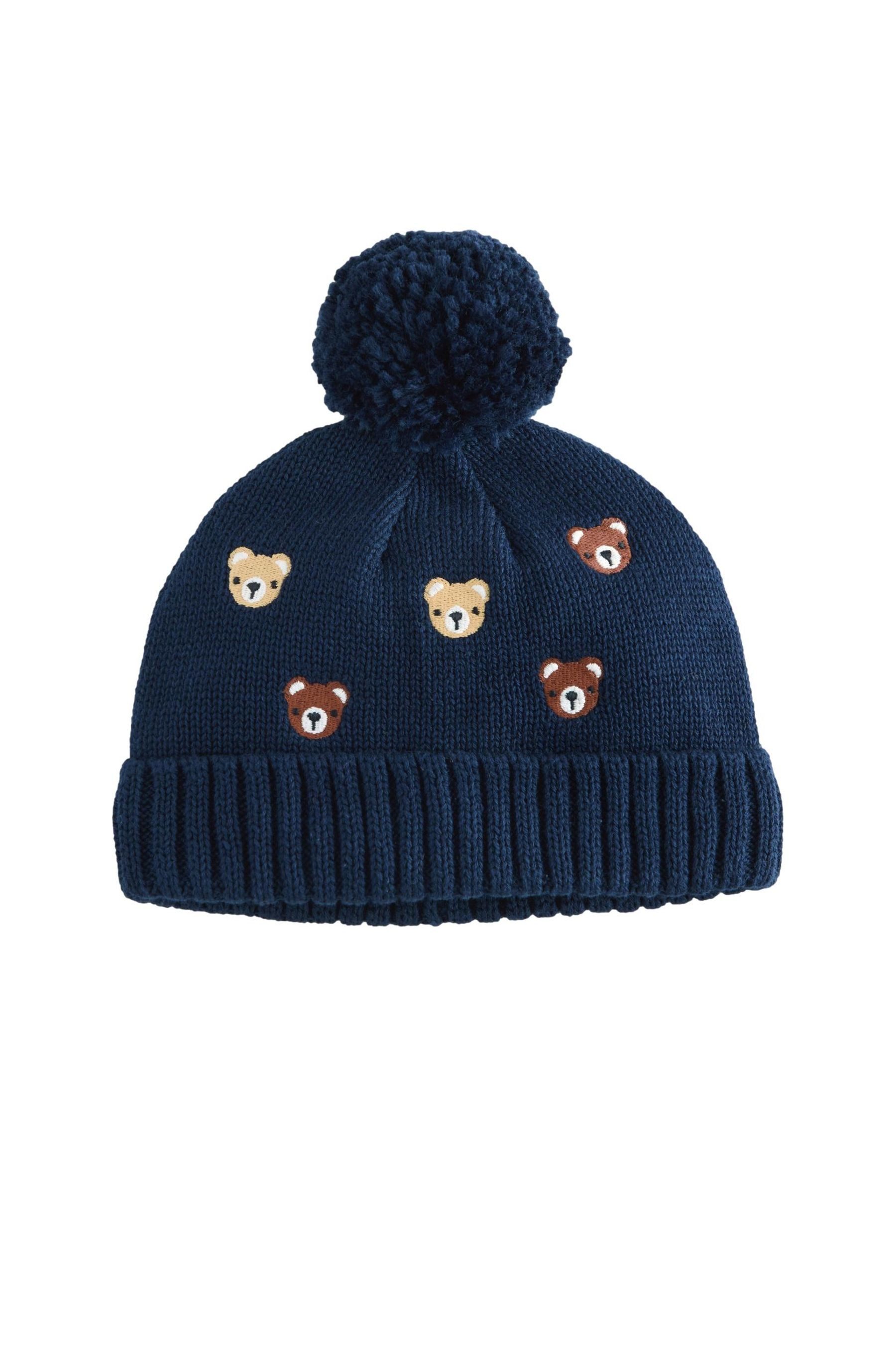 Next Strickmütze Gestrickte Baby-Beaniemütze (1-St)