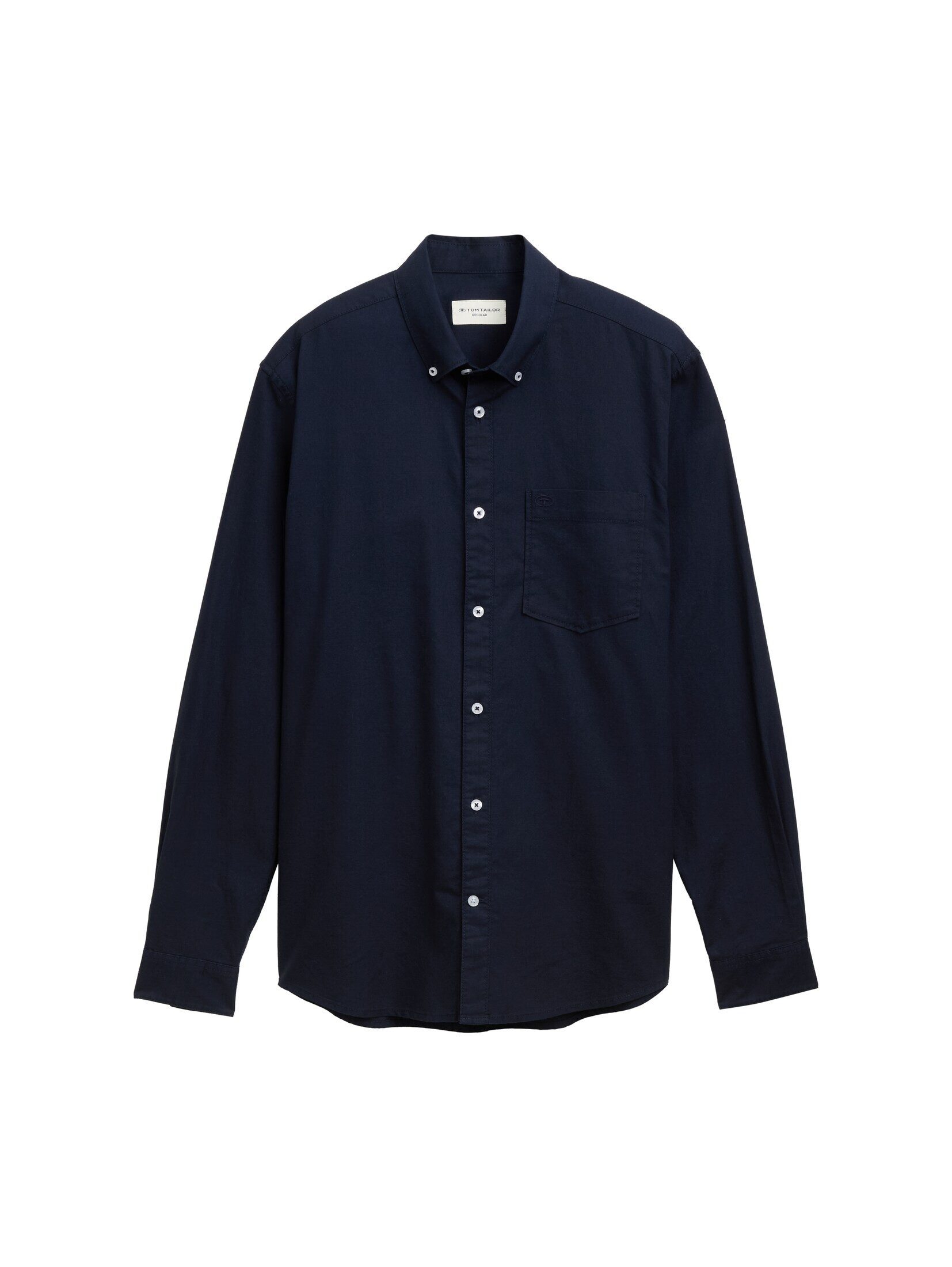 TOM TAILOR Langarmhemd Regular Fit Hemd günstig online kaufen