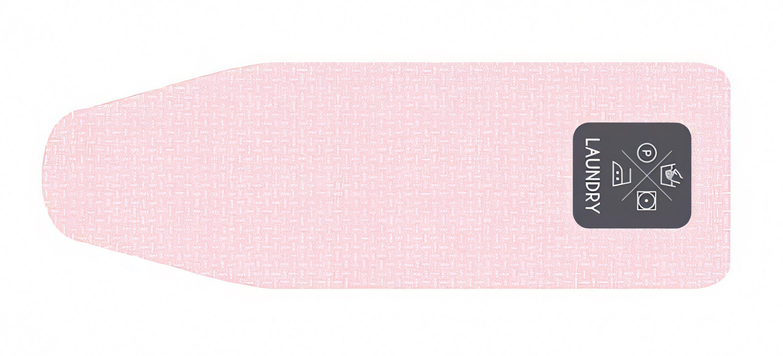 Kipit Bügelbrettbezug BÜGELBRETTBEZUG Muleton 140x50cm Bügeltischbezug Bezug (Rosa-19), Bügelbrett mit Zugkordel Schaumstoffpolsterung Vintage Look Bügeltisch