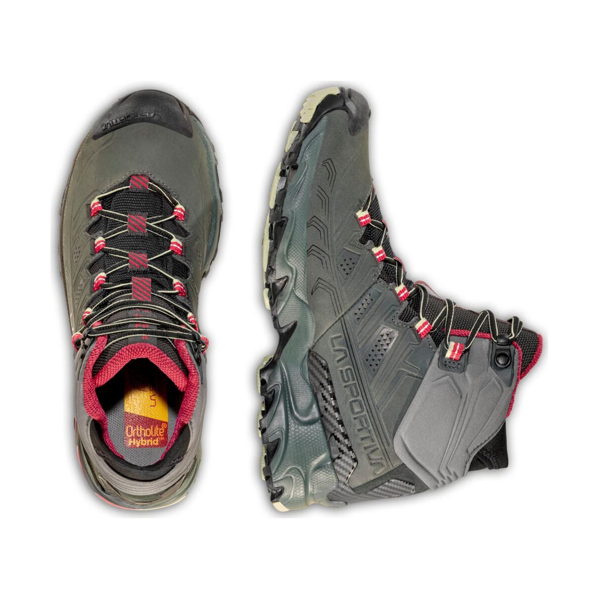 La Sportiva Ultra Raptor II Mid Leather Woman GTX Hikingschuh Wasserdichter Komfort-Wanderschuh für Damen, ideal für lange