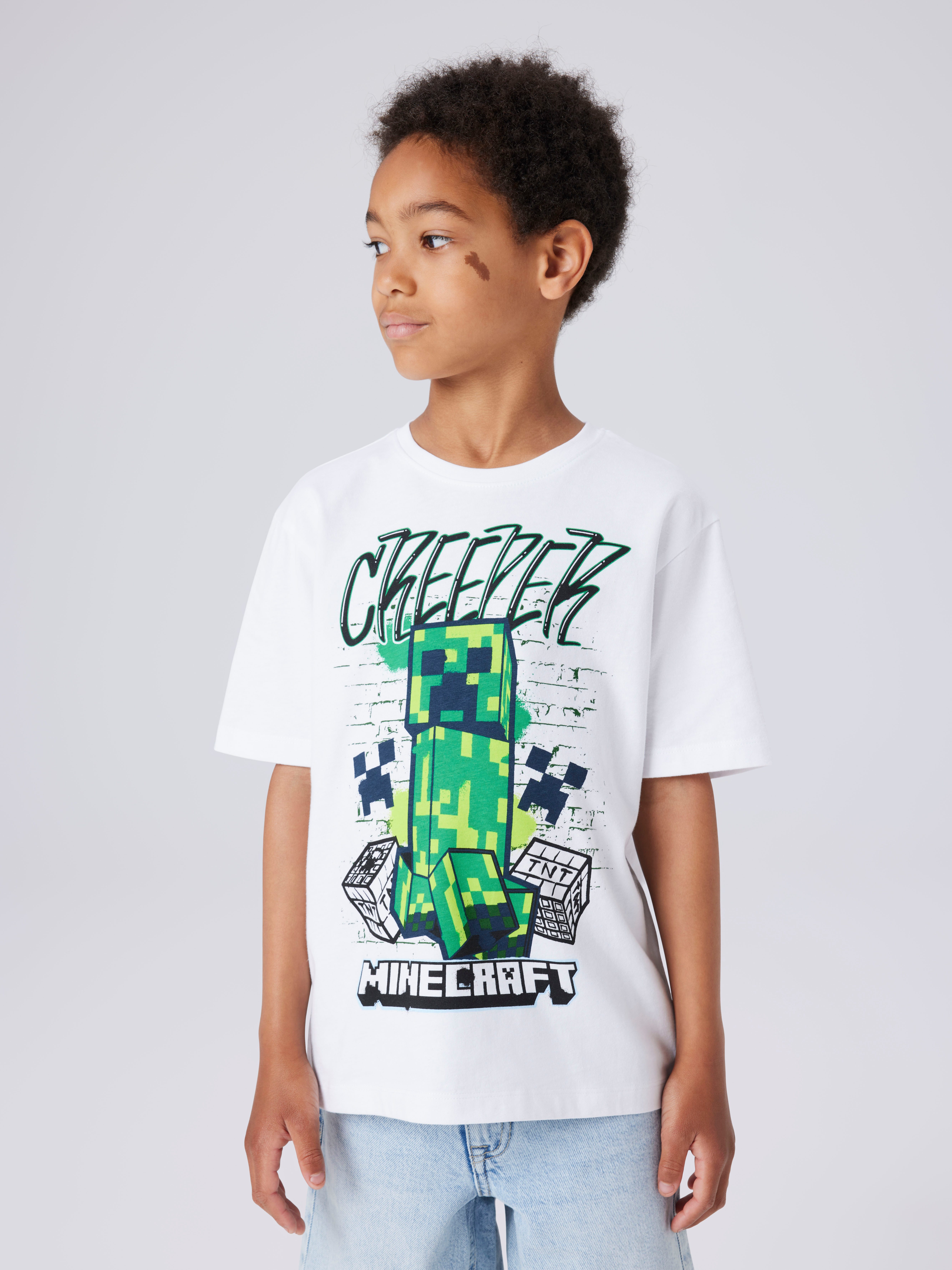 Name It T-Shirt NKMDI MINECRAFT SS NREG TOP BOX NOOS BFU