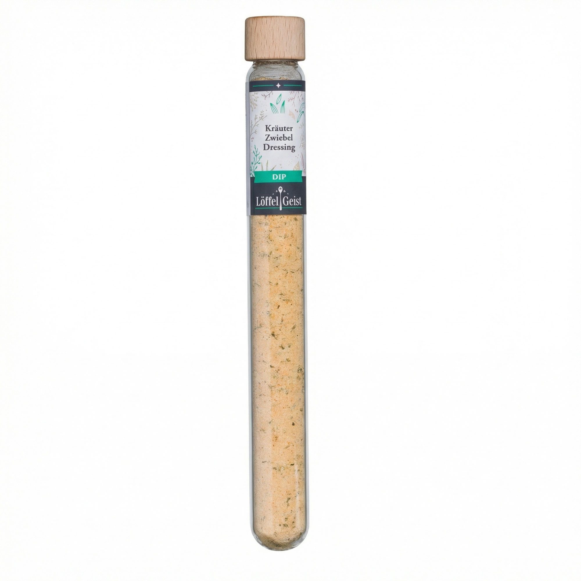 Löffelgeist Gewürz Kräuter Zwiebel Dressing Dip(45g im praktischen Dosierglas)