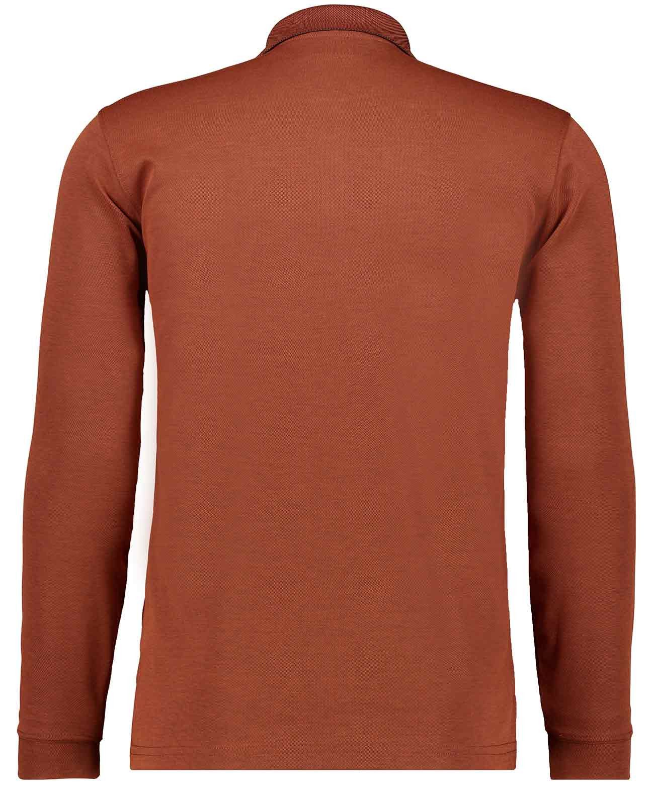 RAGMAN Langarm-Poloshirt
