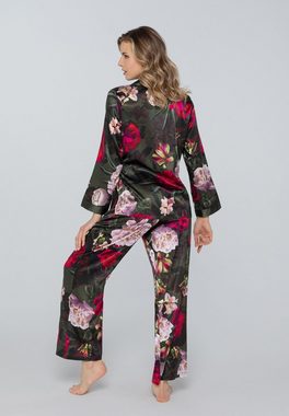 Marc&André Pyjama PETAL BEAUTY mit Blütendruck