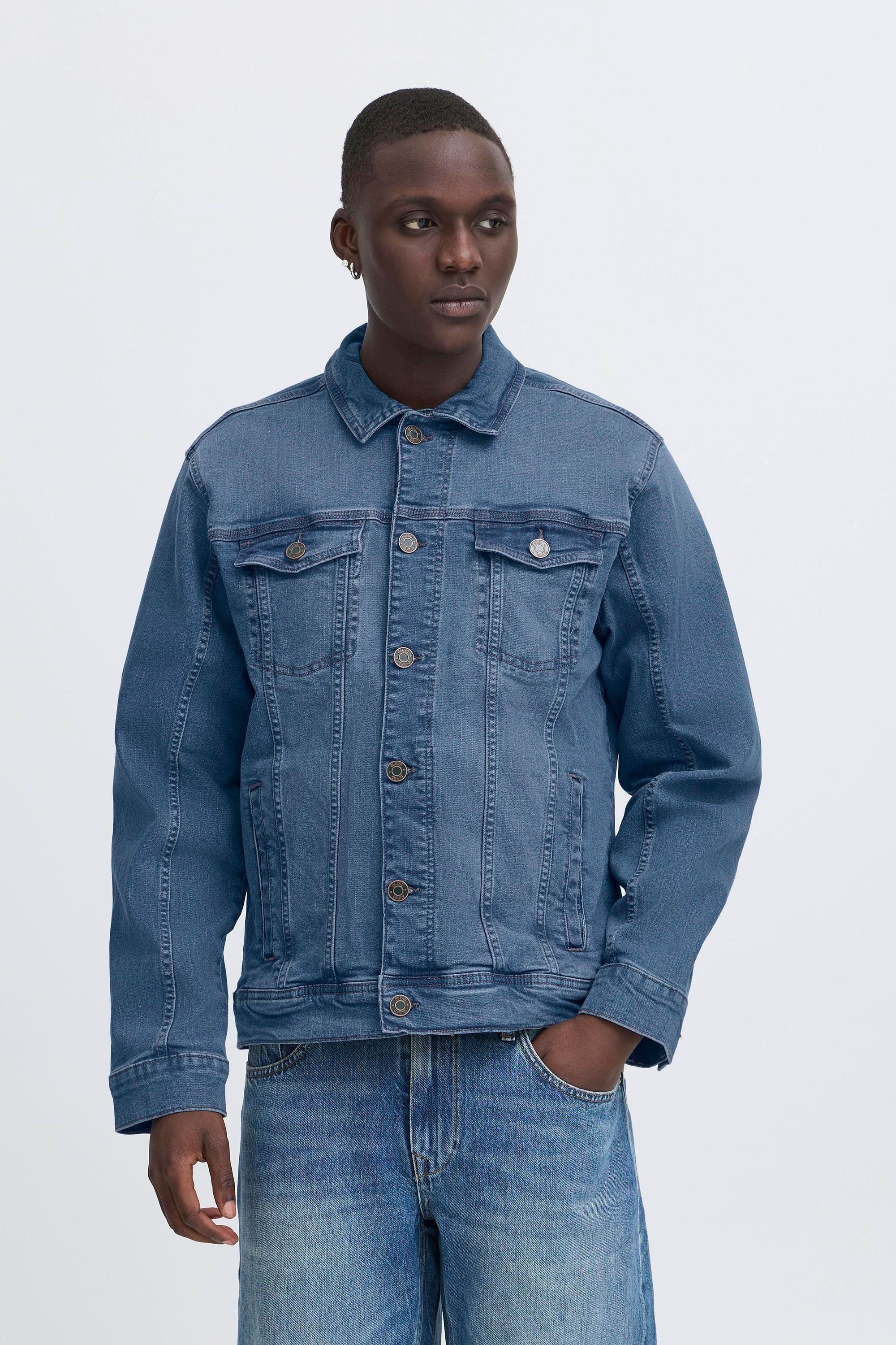 Blend Jeansjacke BHNaril Lässige Jeansjacke mit praktischen Taschen