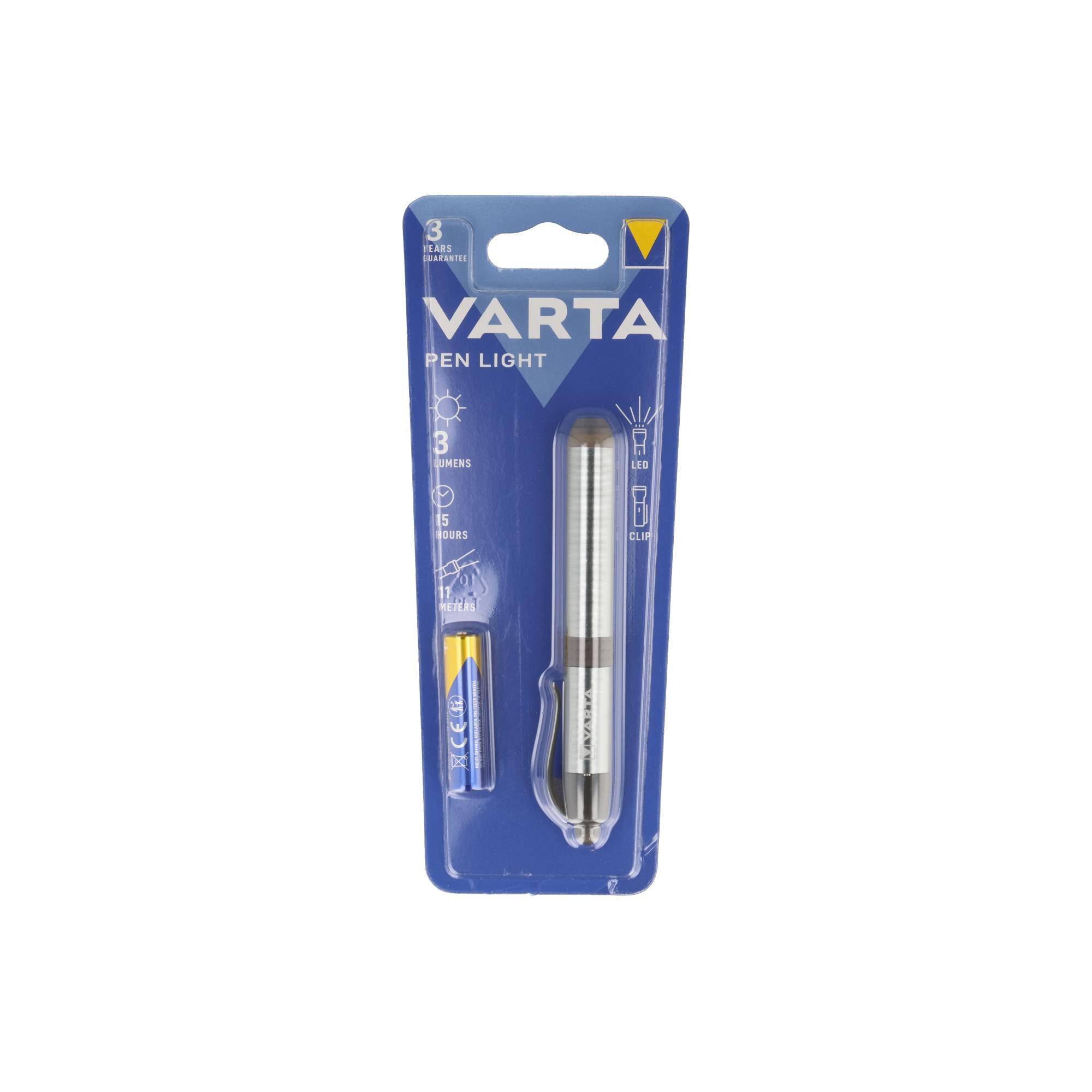 VARTA LED Taschenlampe Varta LED Pen Light 1AAA (16611) - günstige Leuchten mit überzeugende