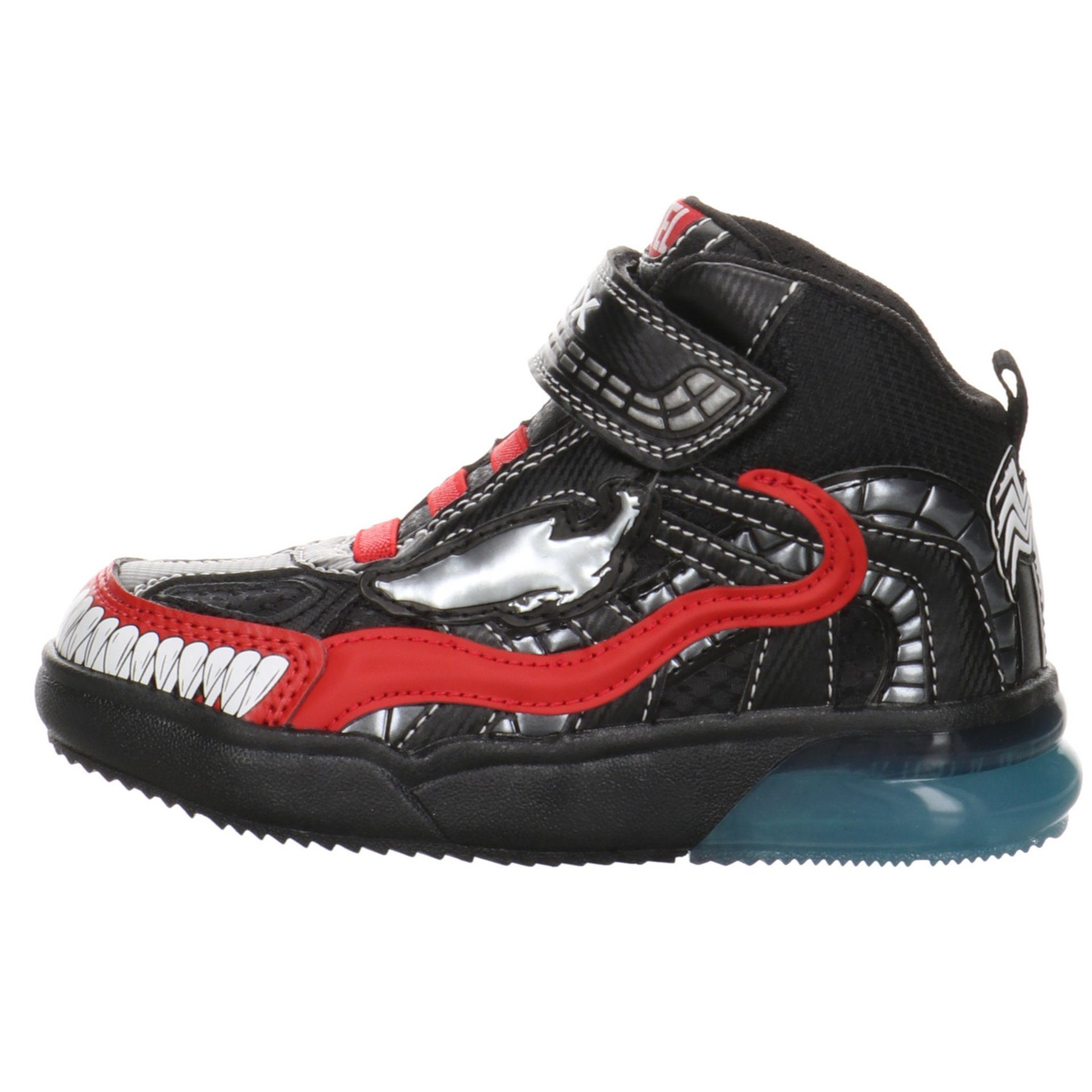 Kinderschuhe Synthetikkombination black/red Grayjay Jungen Schnürhalbschuhe Geox Schnürschuh Boots