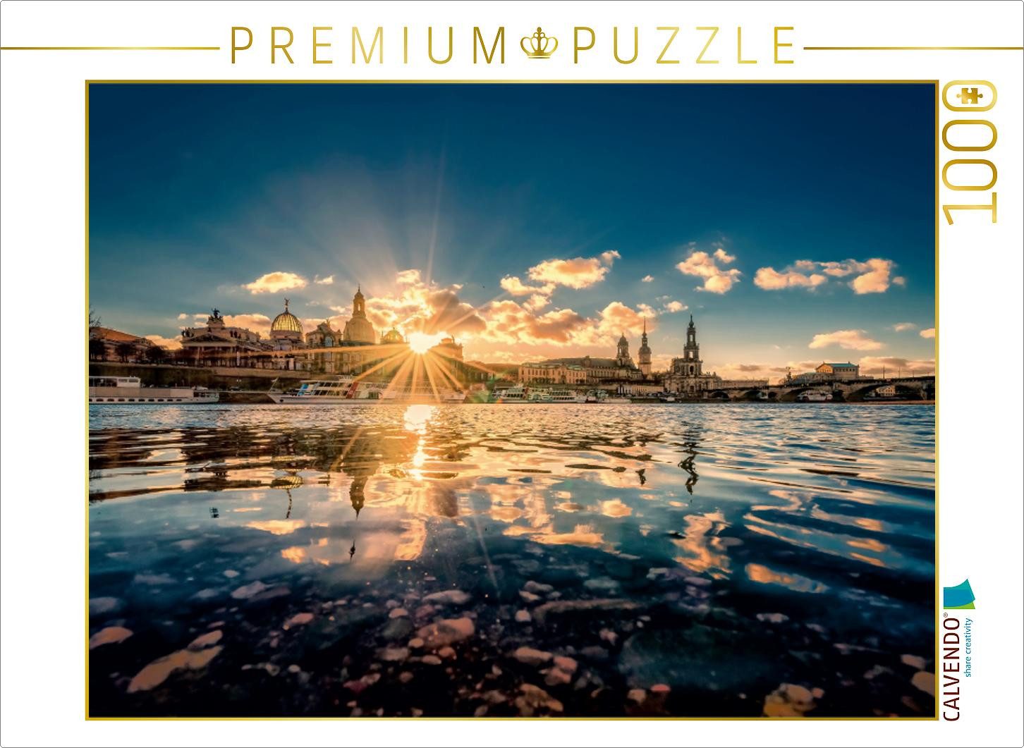 Puzzle CALVENDO Puzzle Ein Motiv aus dem Kalender Barockperle Dresden, 1000