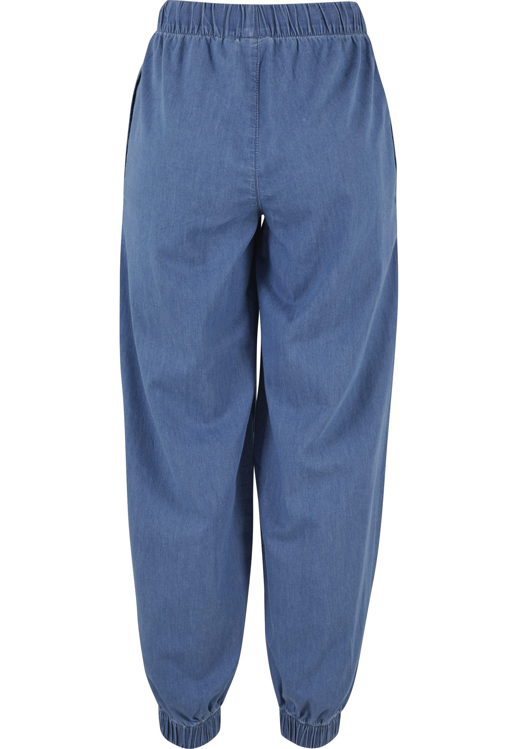 URBAN CLASSICS Jogginghose Urban Classics Damen Ladies Light Denim Jogpants günstig online kaufen