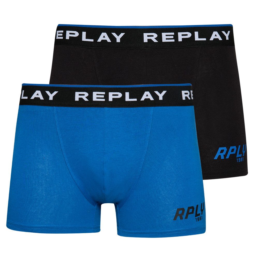 Replay Boxershorts Boxer Style Cuff Logo