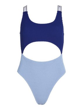 Tommy Hilfiger Swimwear Badeanzug ONE PIECE mit Logo-Trägern