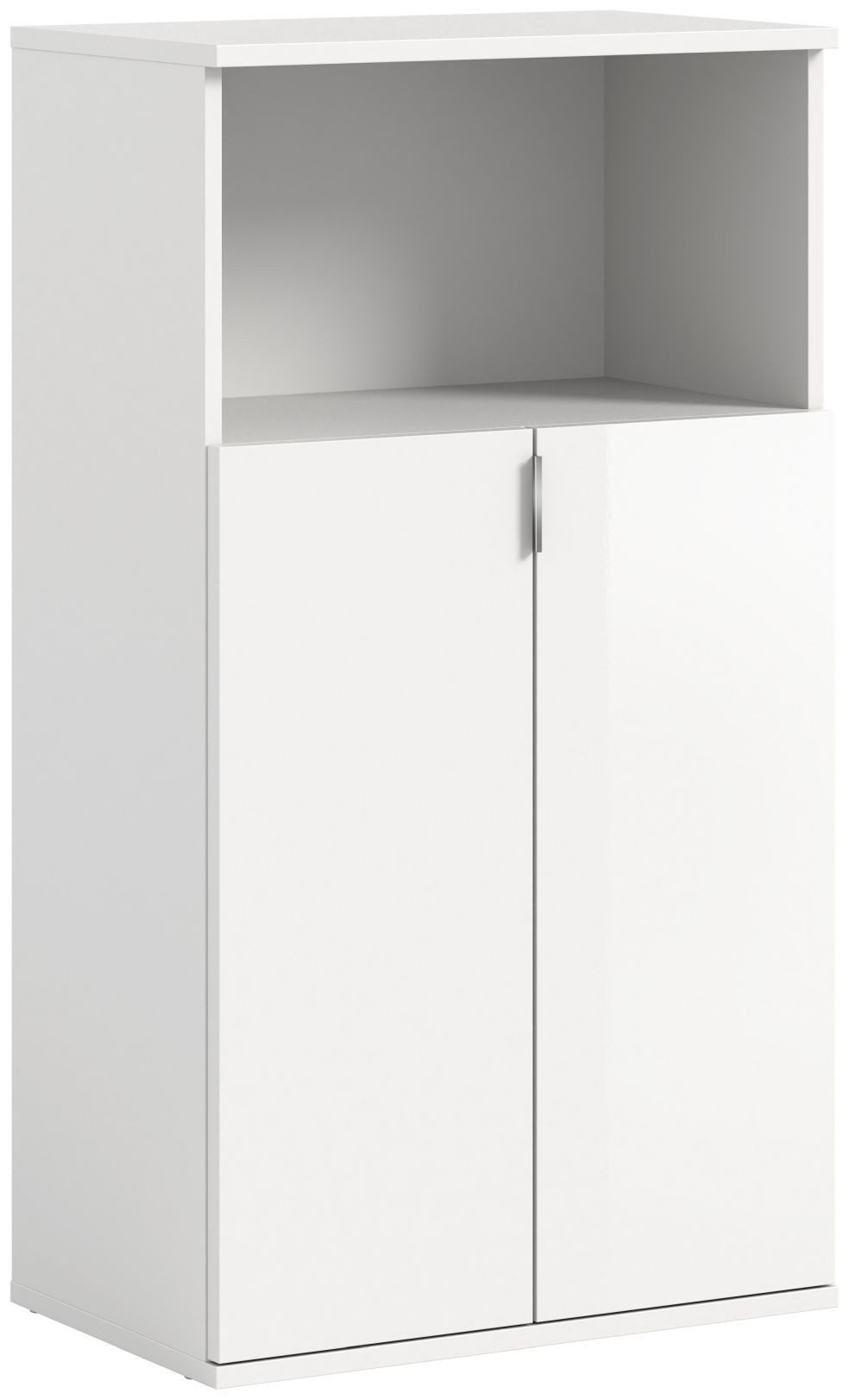 xonox.home Schuhkommode, weiß Nachbildung B/H/T: ca.60 x 110 x 37 cm