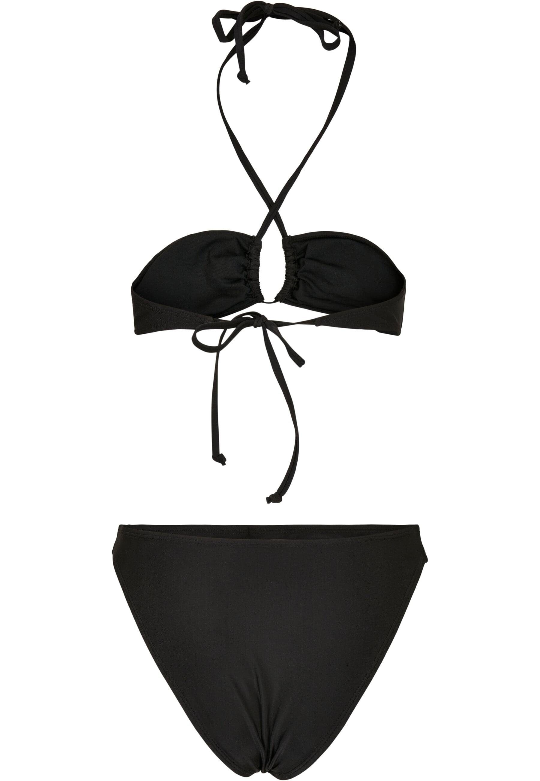 URBAN CLASSICS Bügel-Bikini Urban Classics Damen Ladies Recycled Hot V Bikini