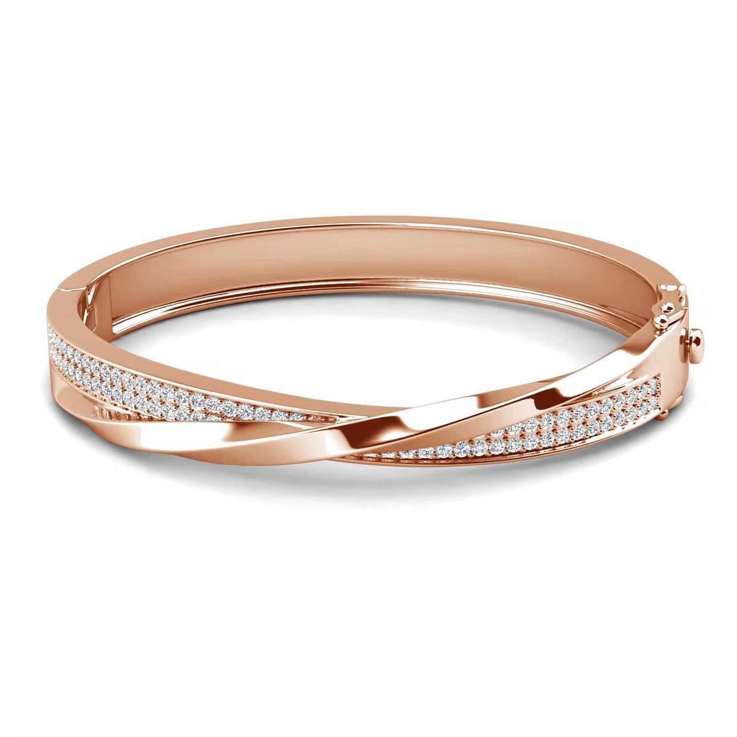 ROUGEMONT Armreif Funkelnder Damen Armreif mit funkelnden Kristallen günstig online kaufen