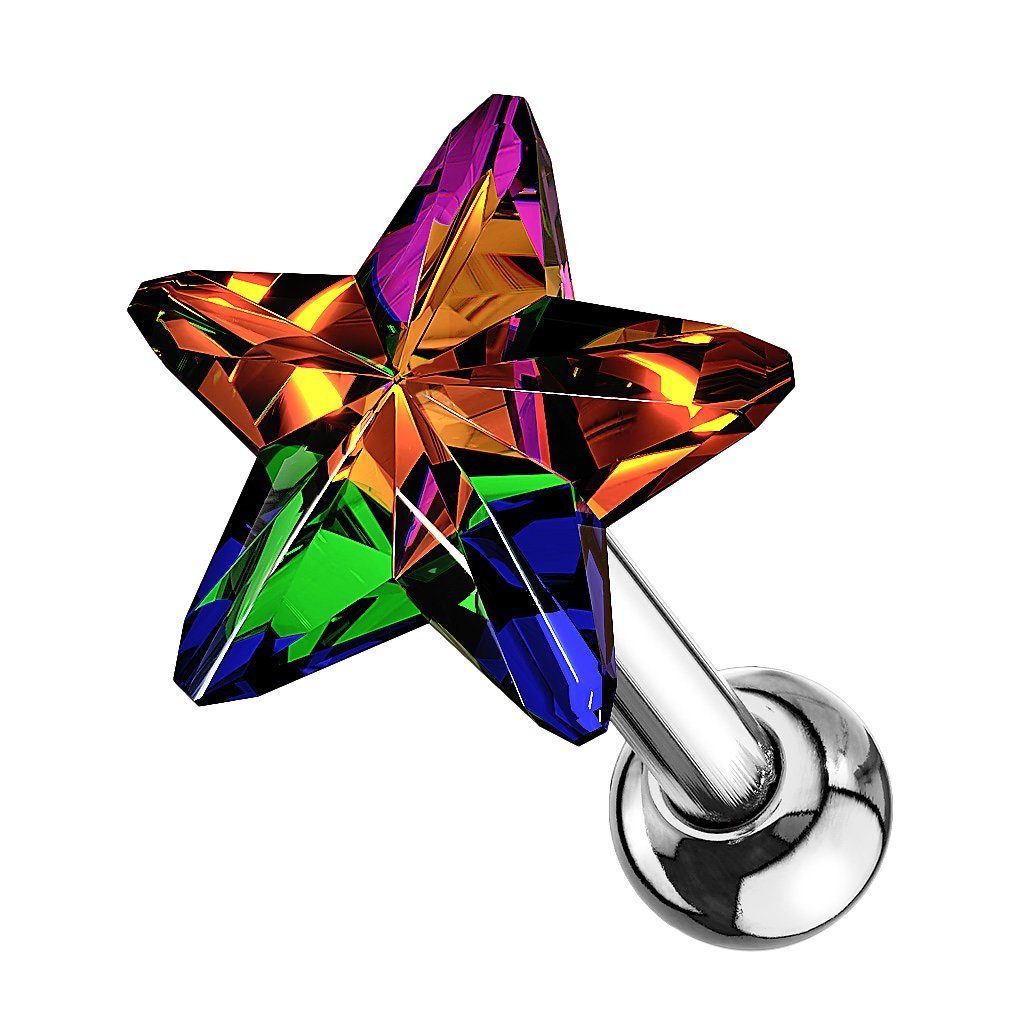 Taffstyle Piercing-Set Tragus Knorpel Piercing Kristall günstig online kaufen