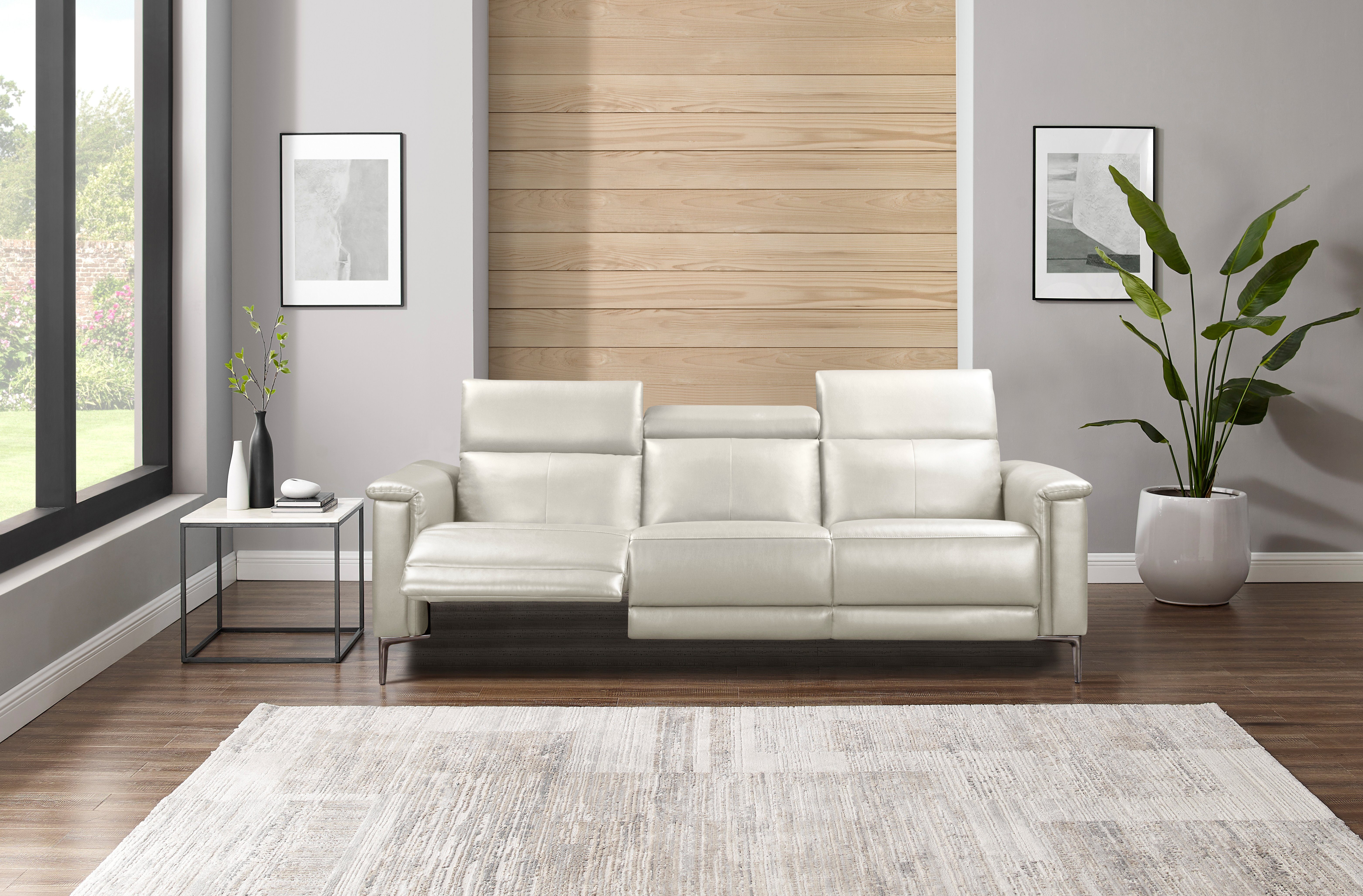 OTTO home 3-Sitzer LUND B: 222 cm - OTTO. Verlässliche Qualität. Mit Relaxfunktion, in 2 Sitzen (links/rechts), manuell/elektrisch (USB-C), Kopfteilverst.