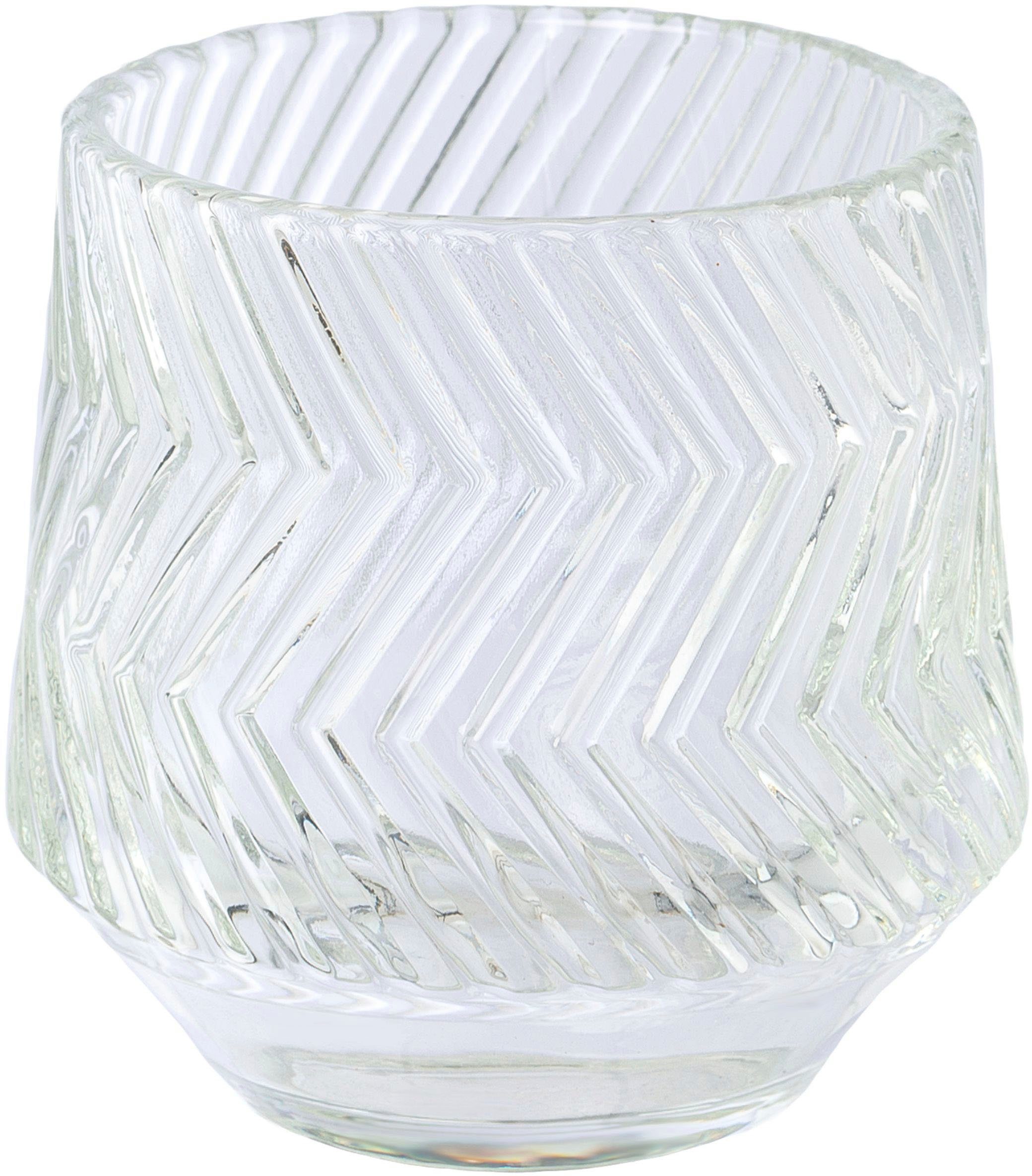 Creativ home Windlicht Kerzenhalter Relief (Set, günstig online kaufen