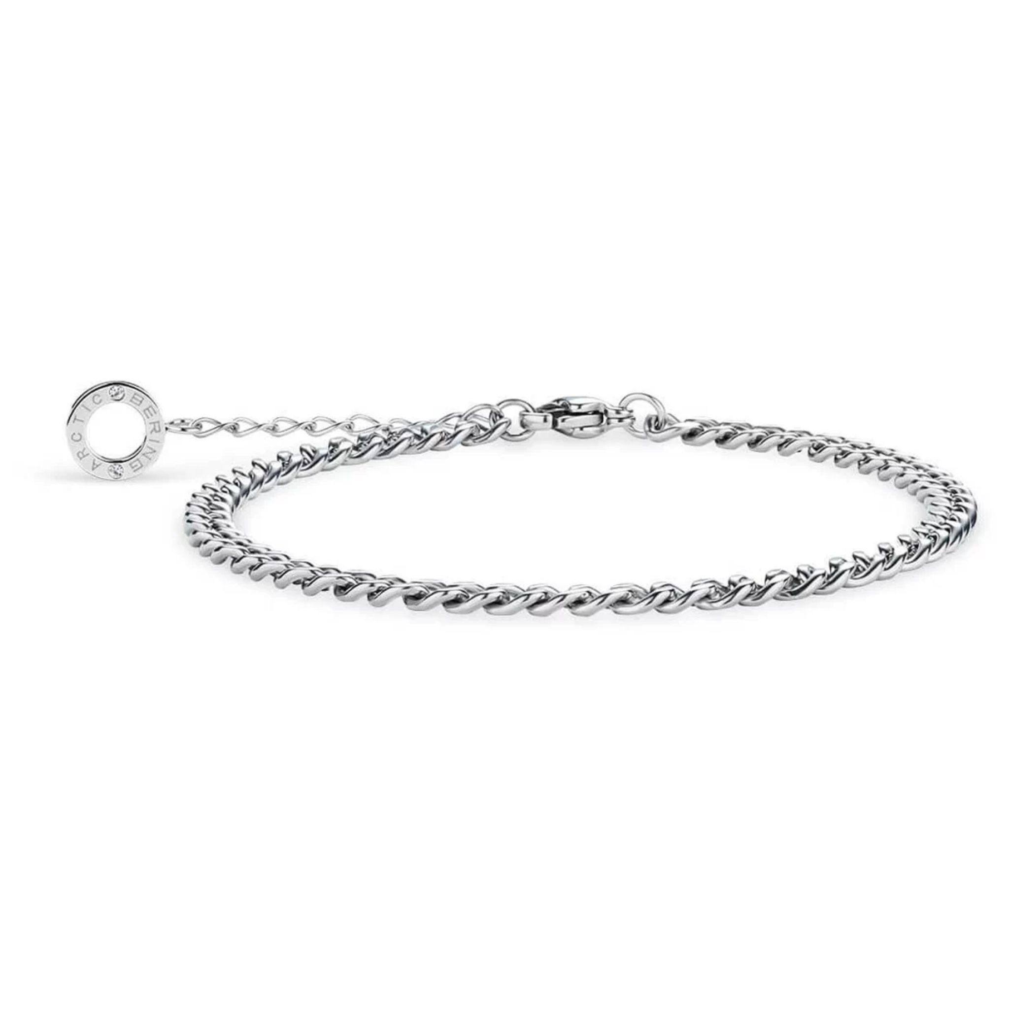 Bering Armband Armband Panzerkette Edelstahl silber - Bering Jewelry