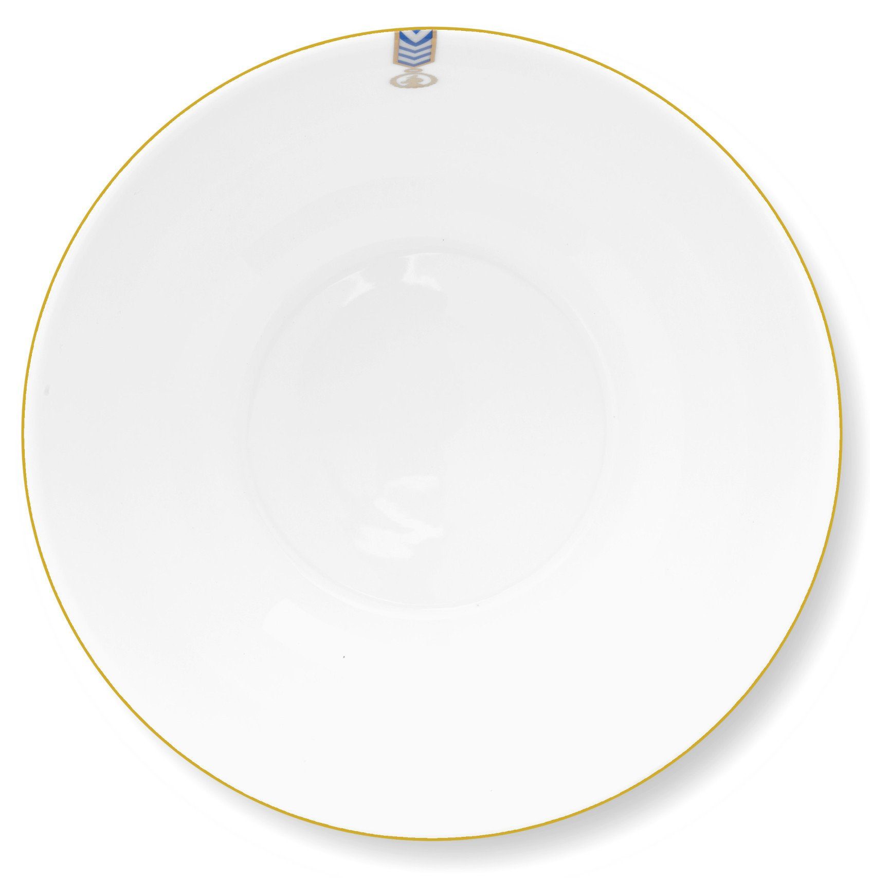 PiP Studio Schale Chique Stripes Bowl pink-green 18cm, Bone China, (Schüsseln & Schalen), Bowl Chique Stripes Pink-Green 18cm
