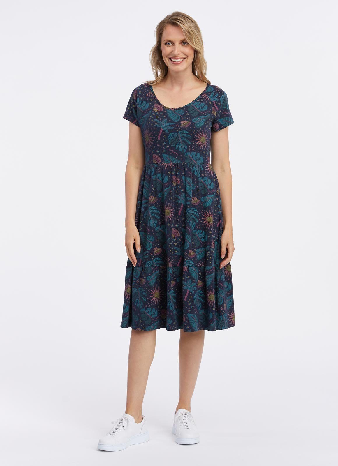 Ragwear Shirtkleid WAYVERLY mit floralem und günstig online kaufen