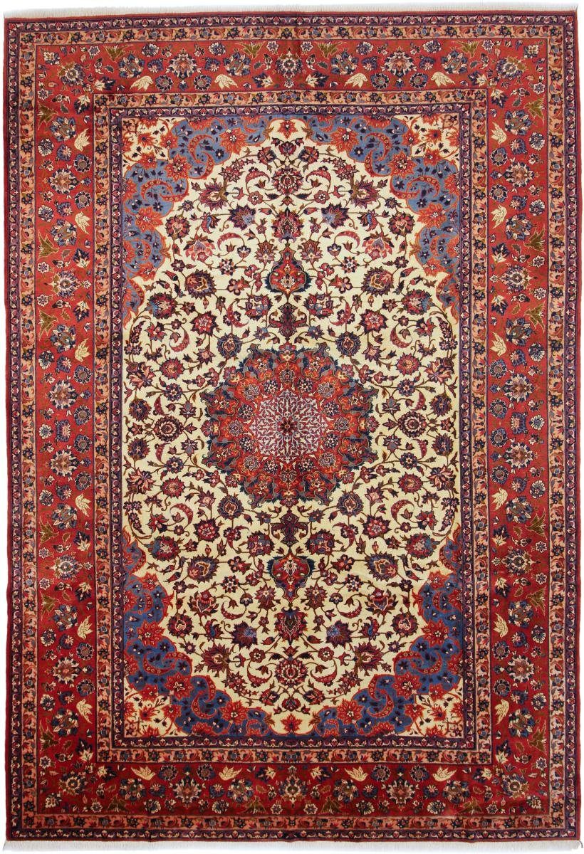 Orientteppich Isfahan 295x433 Handgeknüpfter Orientteppich / Perserteppich, Nain Trading, rechteckig, Höhe: 8 mm