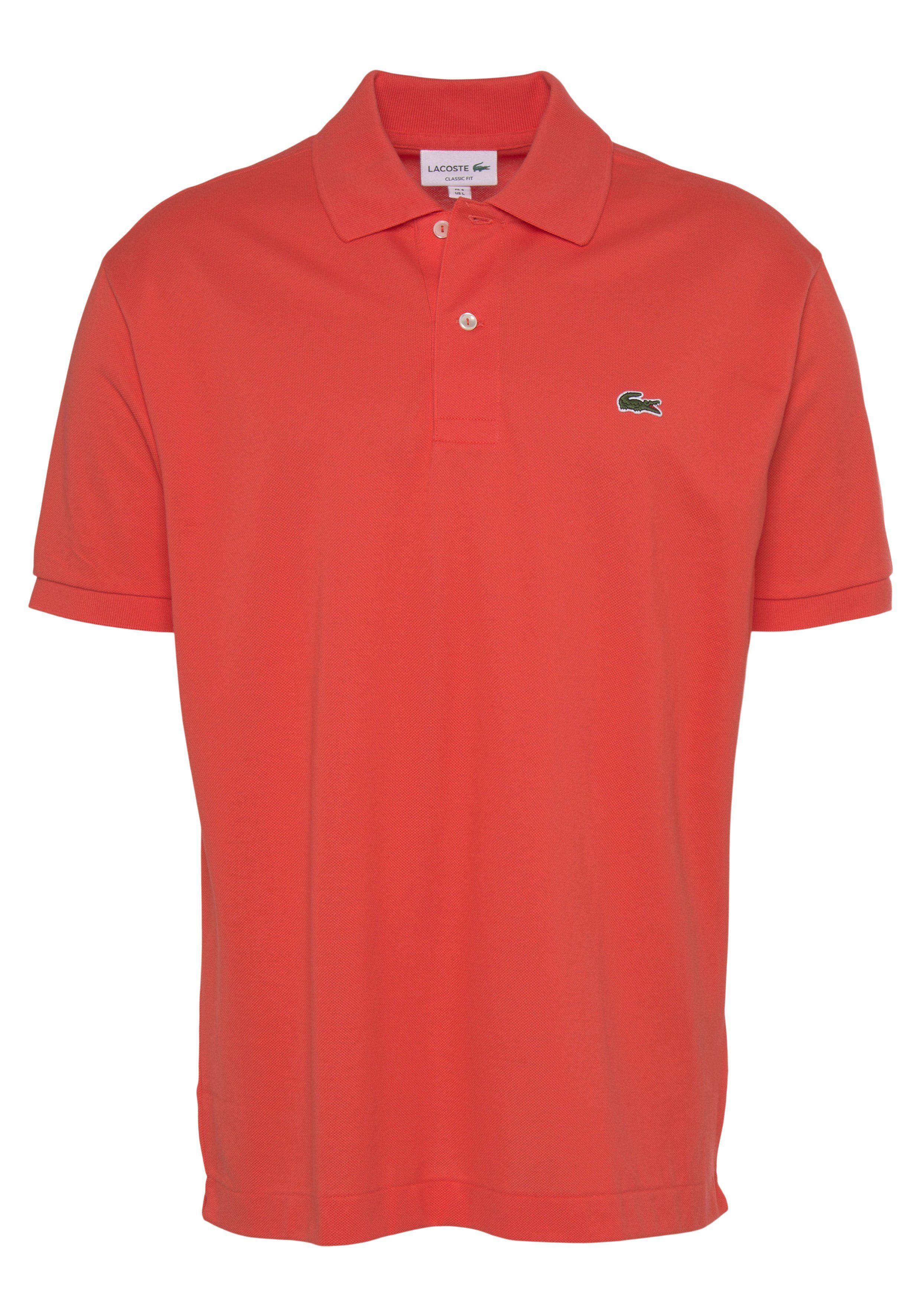 watermelon Knöpfen in mit (1-tlg) Poloshirt Lacoste Perlmuttoptik