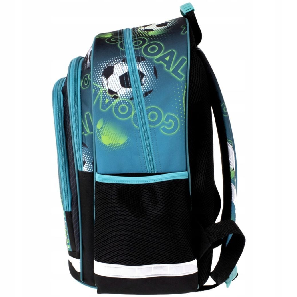 Starpak Schulrucksack Starpak Schulrucksack Football Jungen 1–3 Klasse Ergonomisch (1-tlg)
