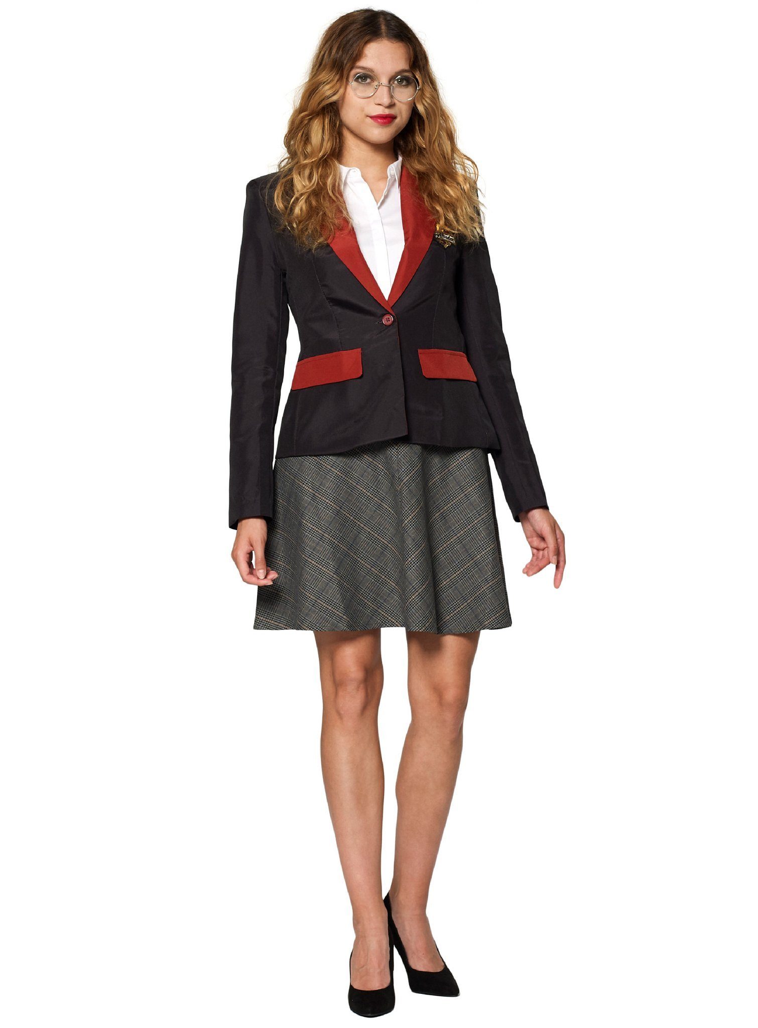 SuitMeister Kostüm SuitMeister Gryffindor Blazer, Die Anzugjacke für weibliche Harry Potter-Fans