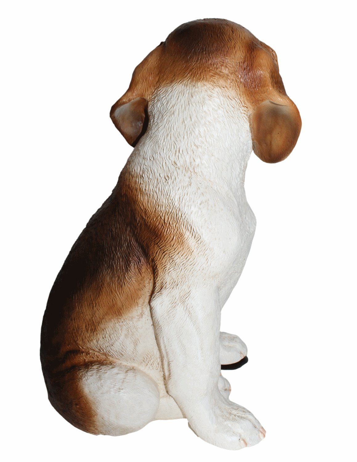 Tierfigur Hund Castagna H cm britischer Castagna aus 31 Figur Resin Beagle Hundefigur